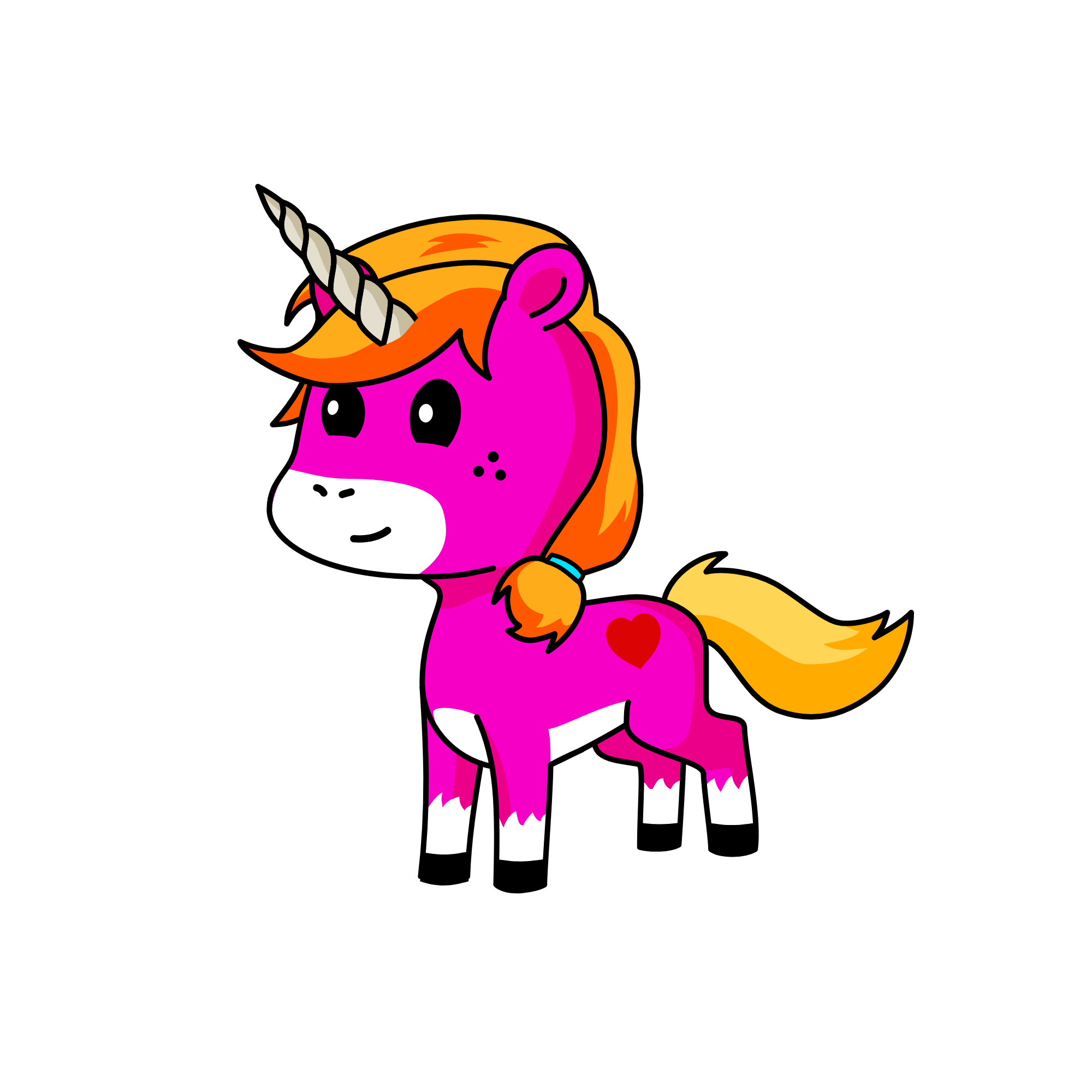 not smart, the unicorn