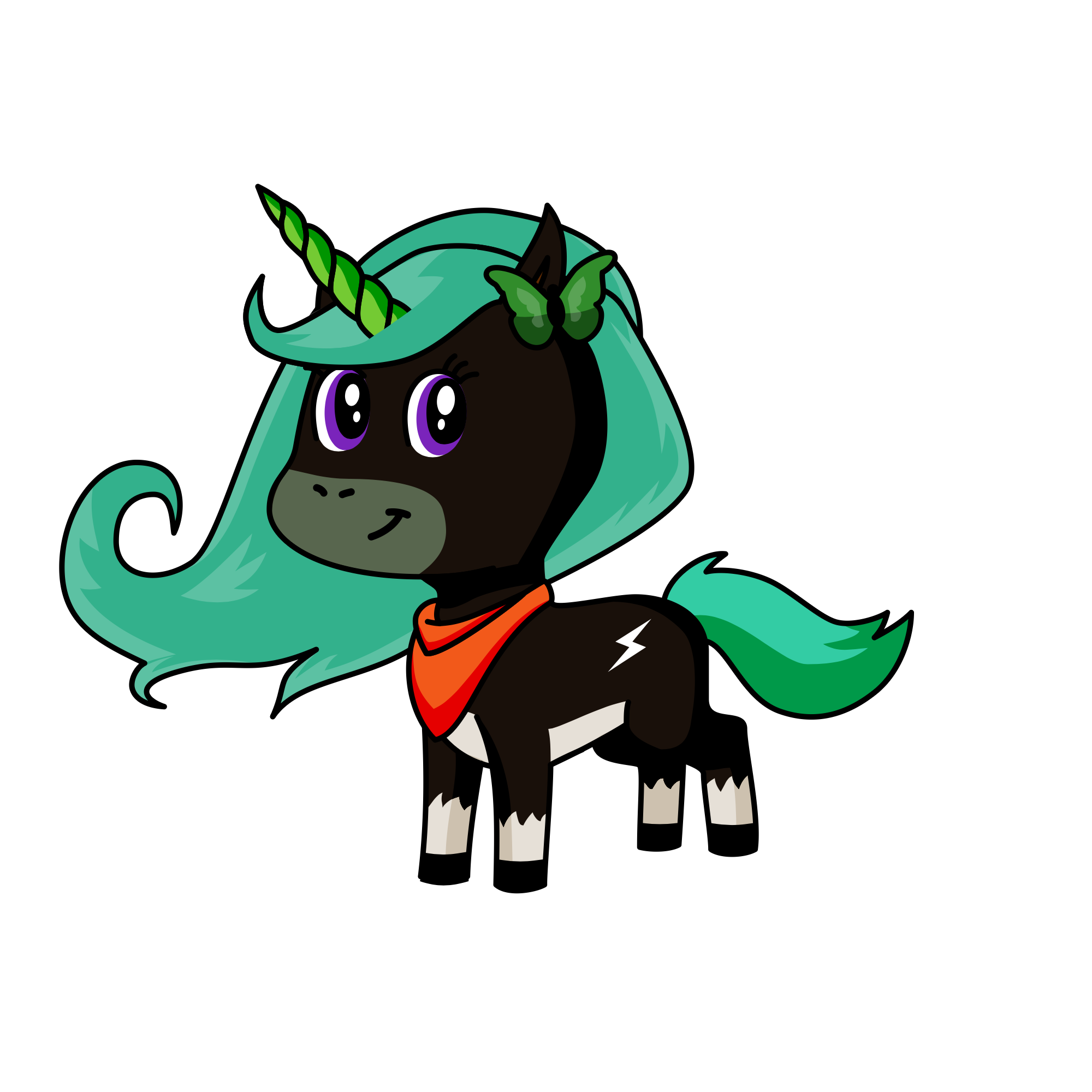 Asteroid , the unicorn