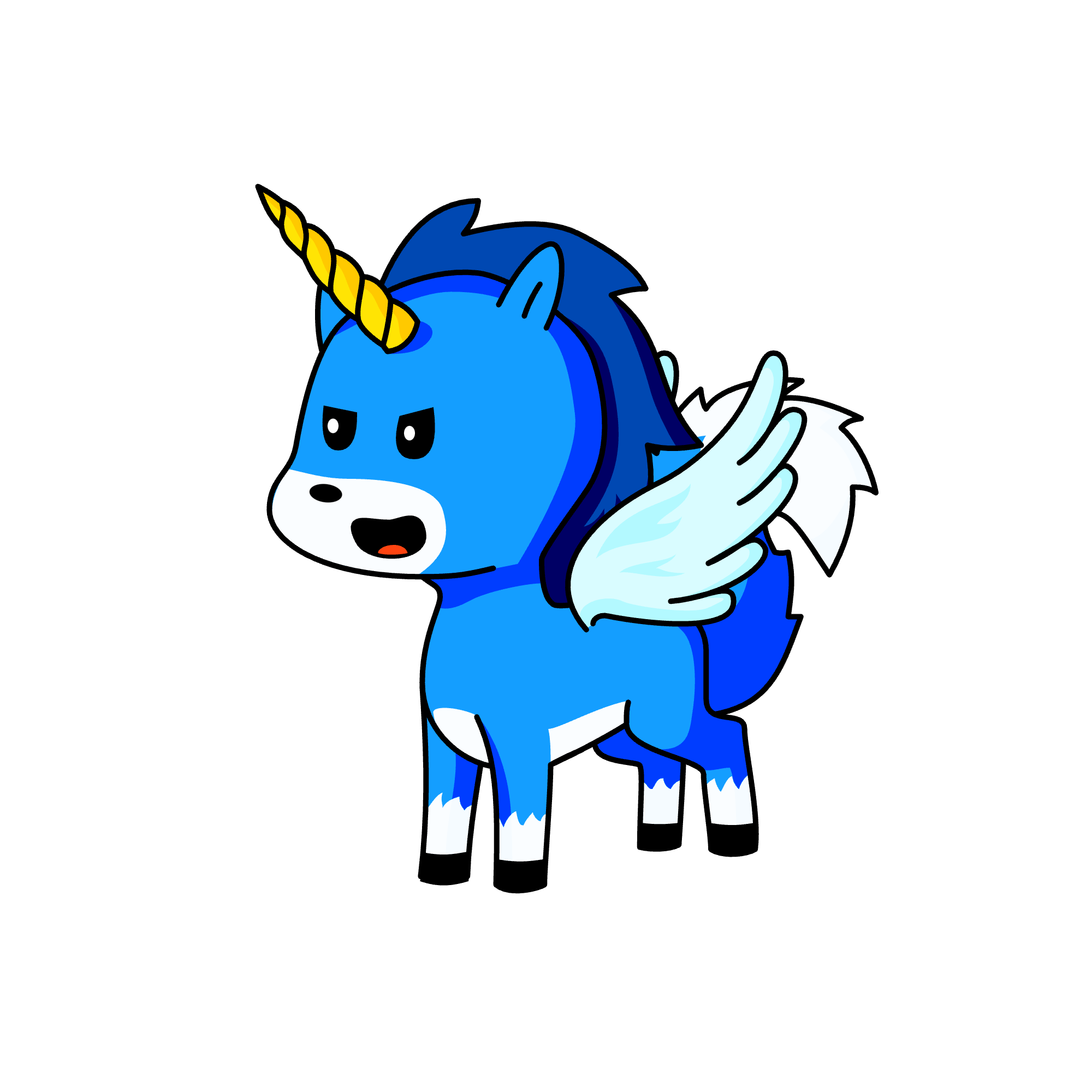 Birdfox, the unicorn