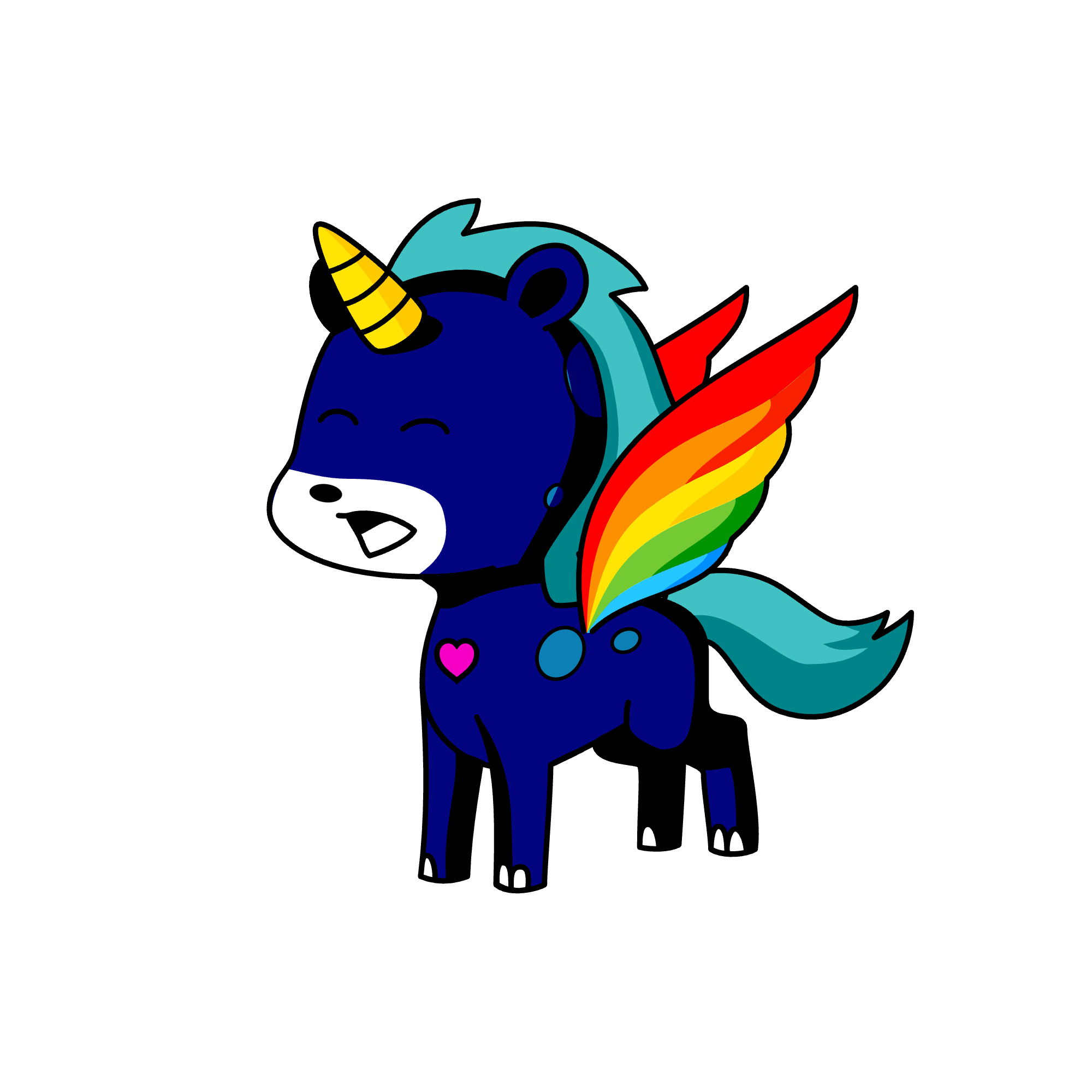 Funky , the unicorn