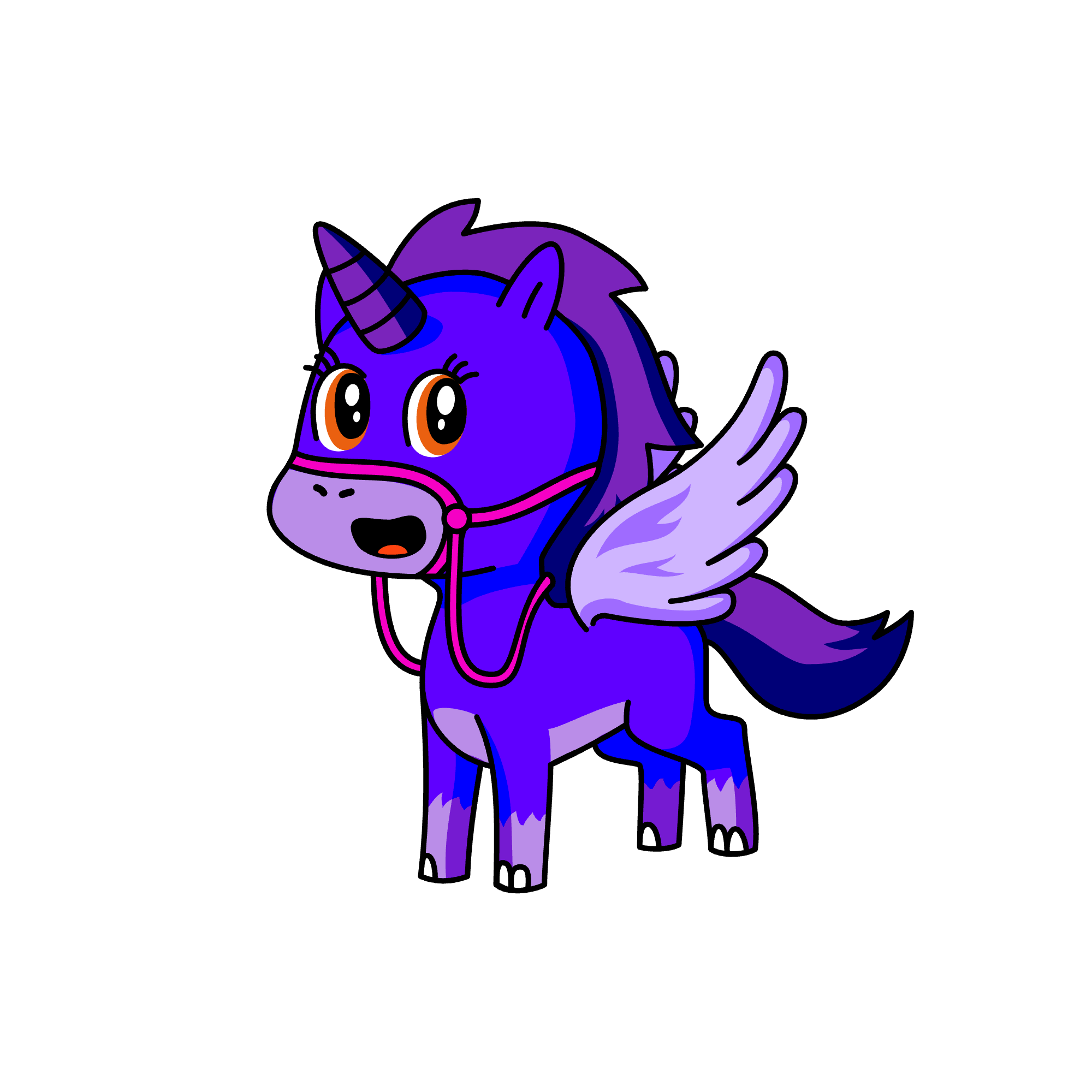 Singapore bird, the unicorn