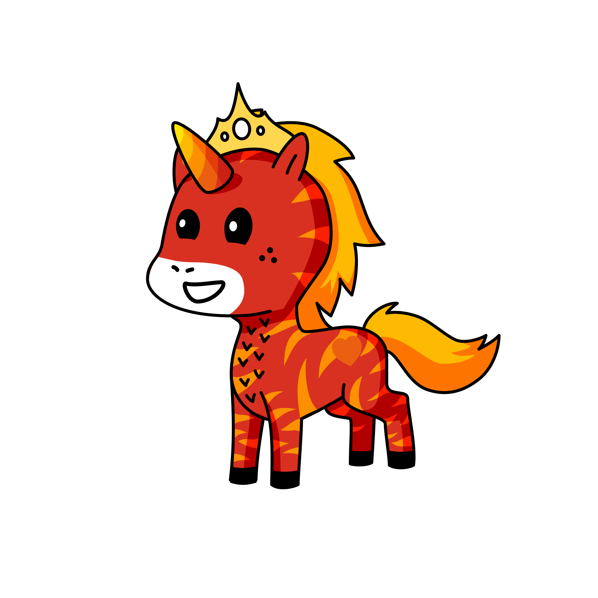 Tiger, the unicorn