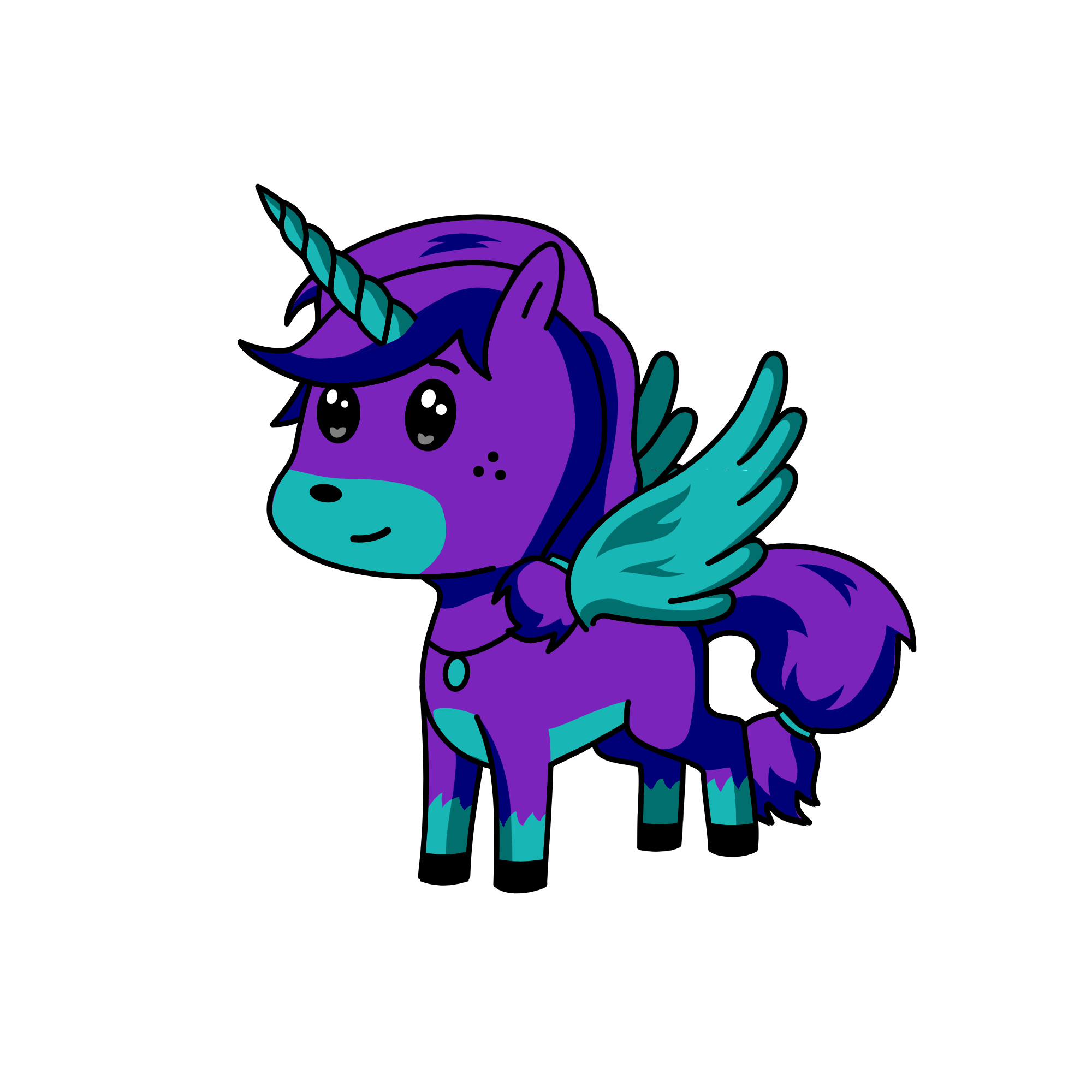 ploopy, the unicorn