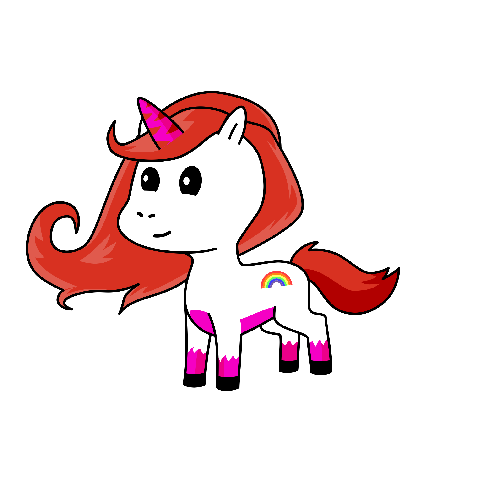 Tulip, the unicorn
