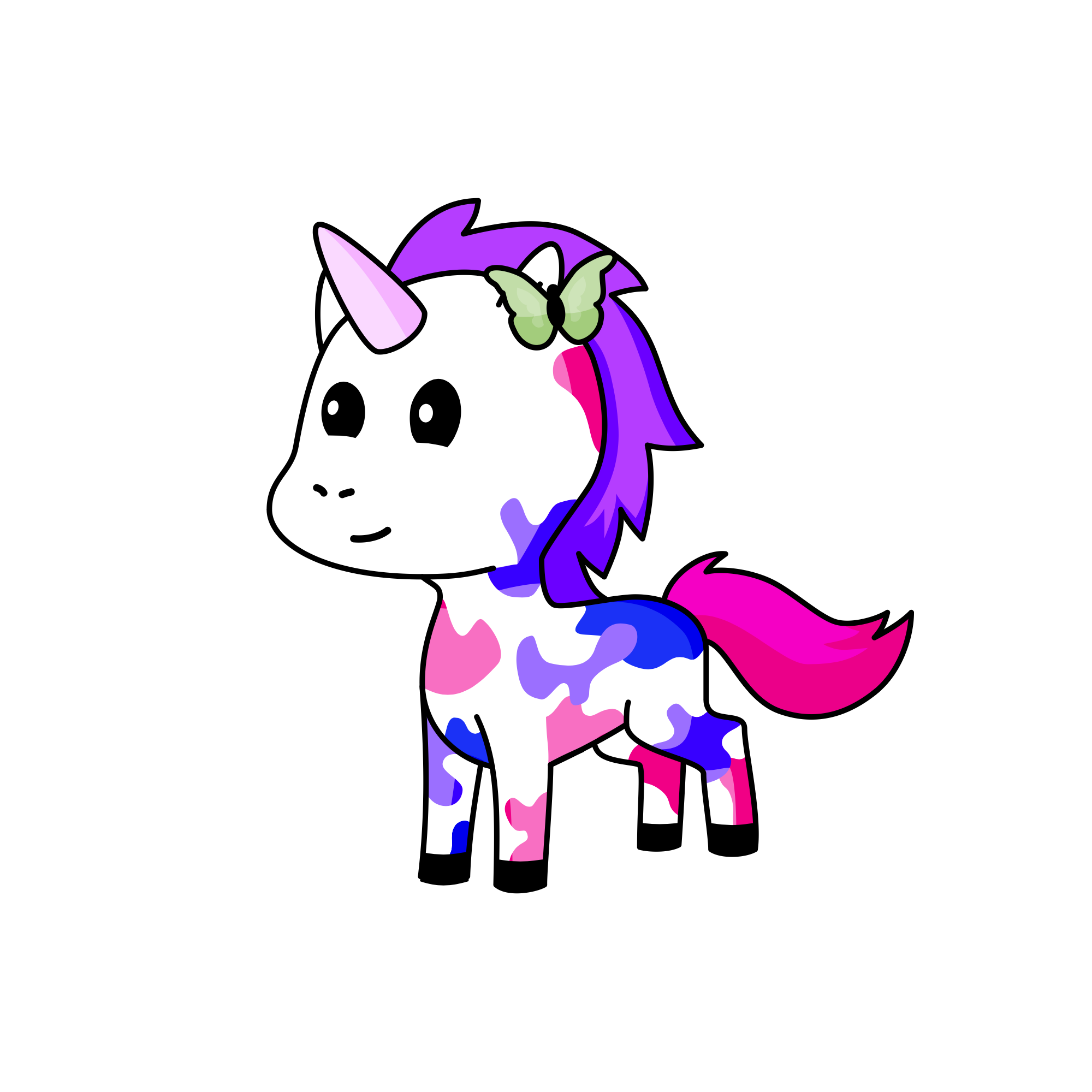 Arty, the unicorn