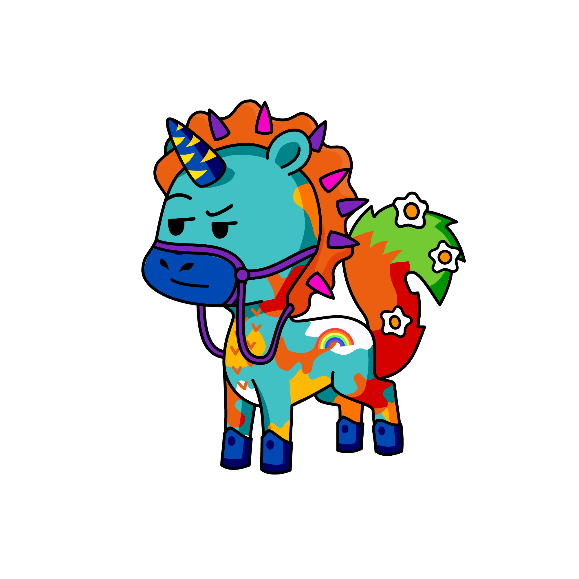 Rocky Storming , the unicorn