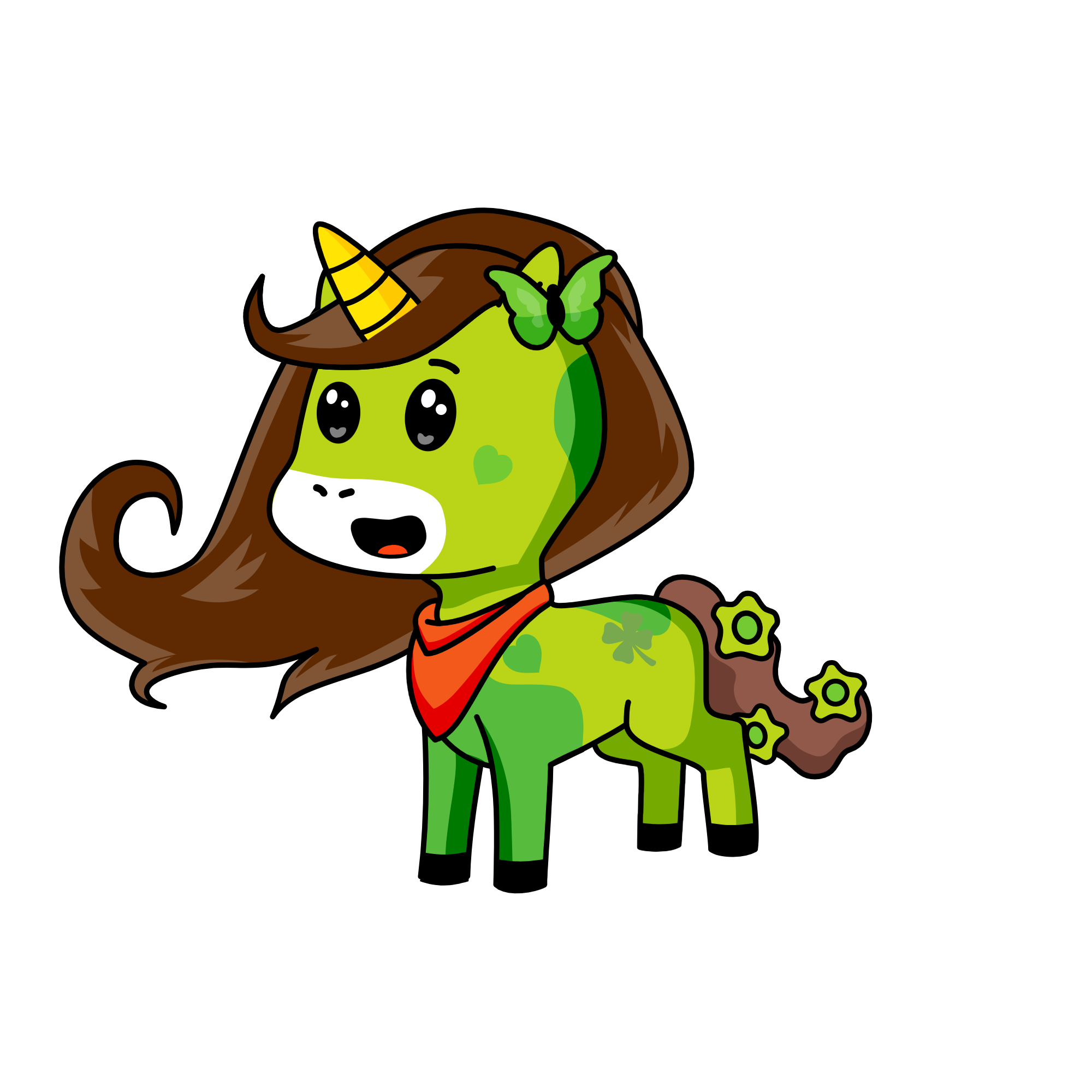 Earthibell, the unicorn