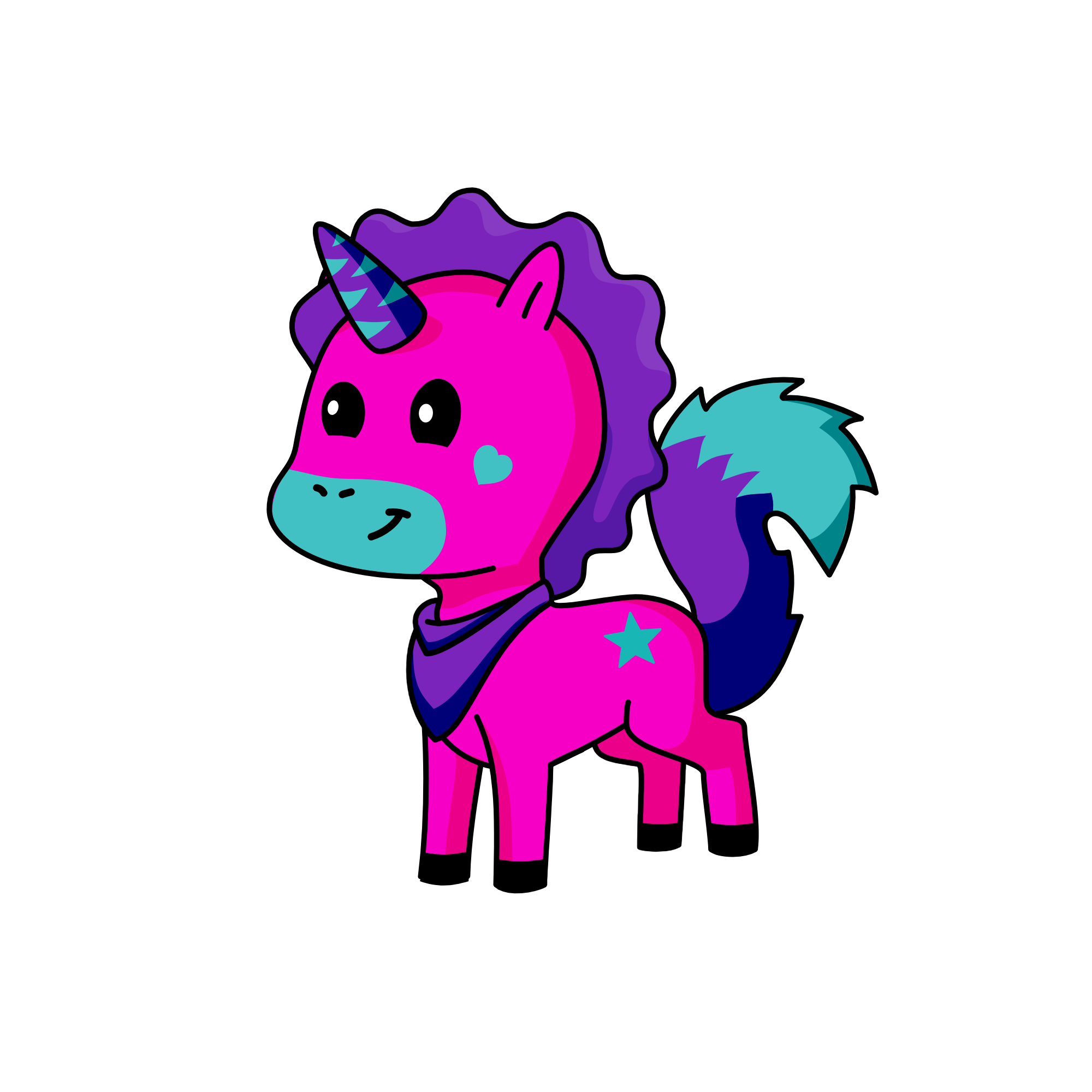floof, the unicorn