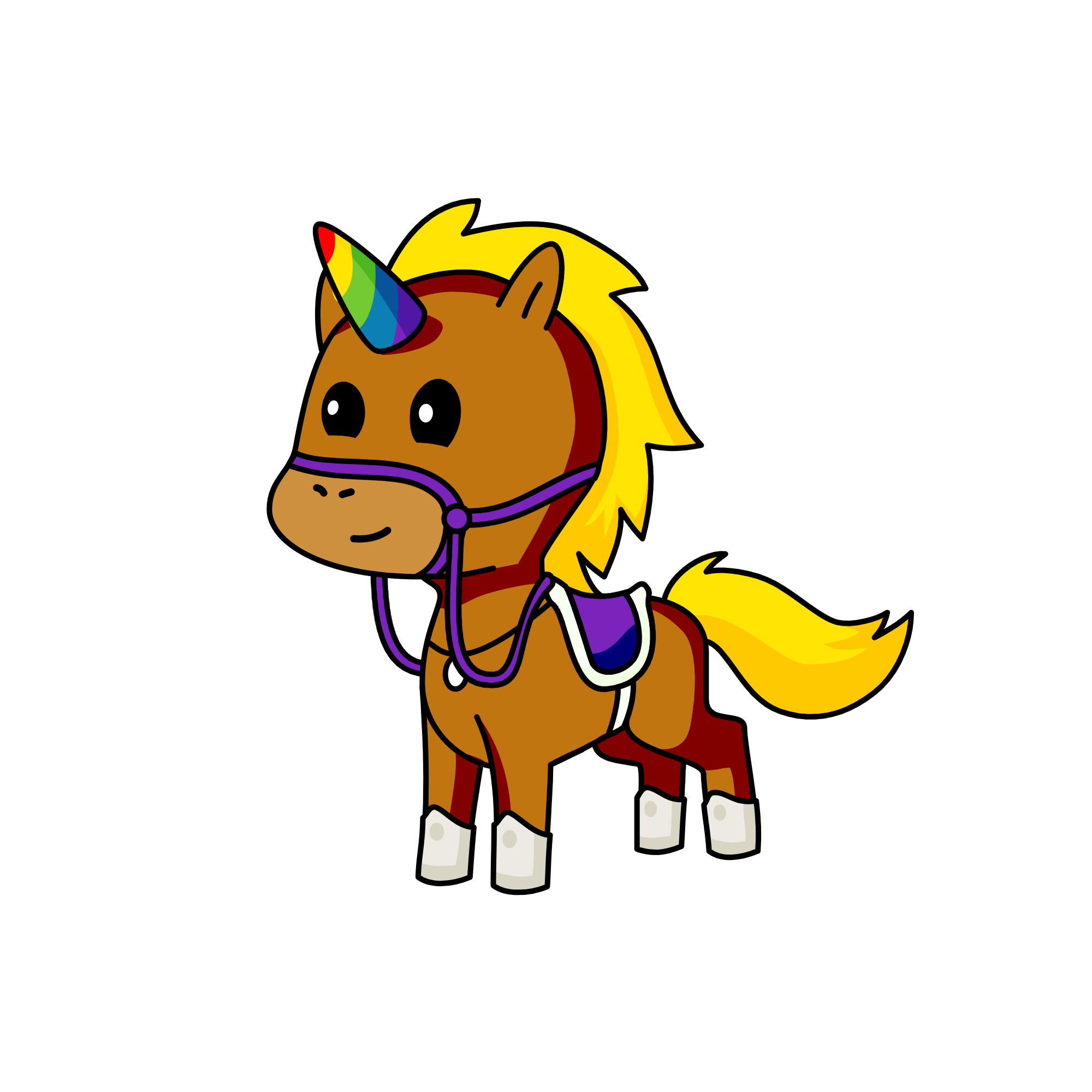 Sunny, the unicorn