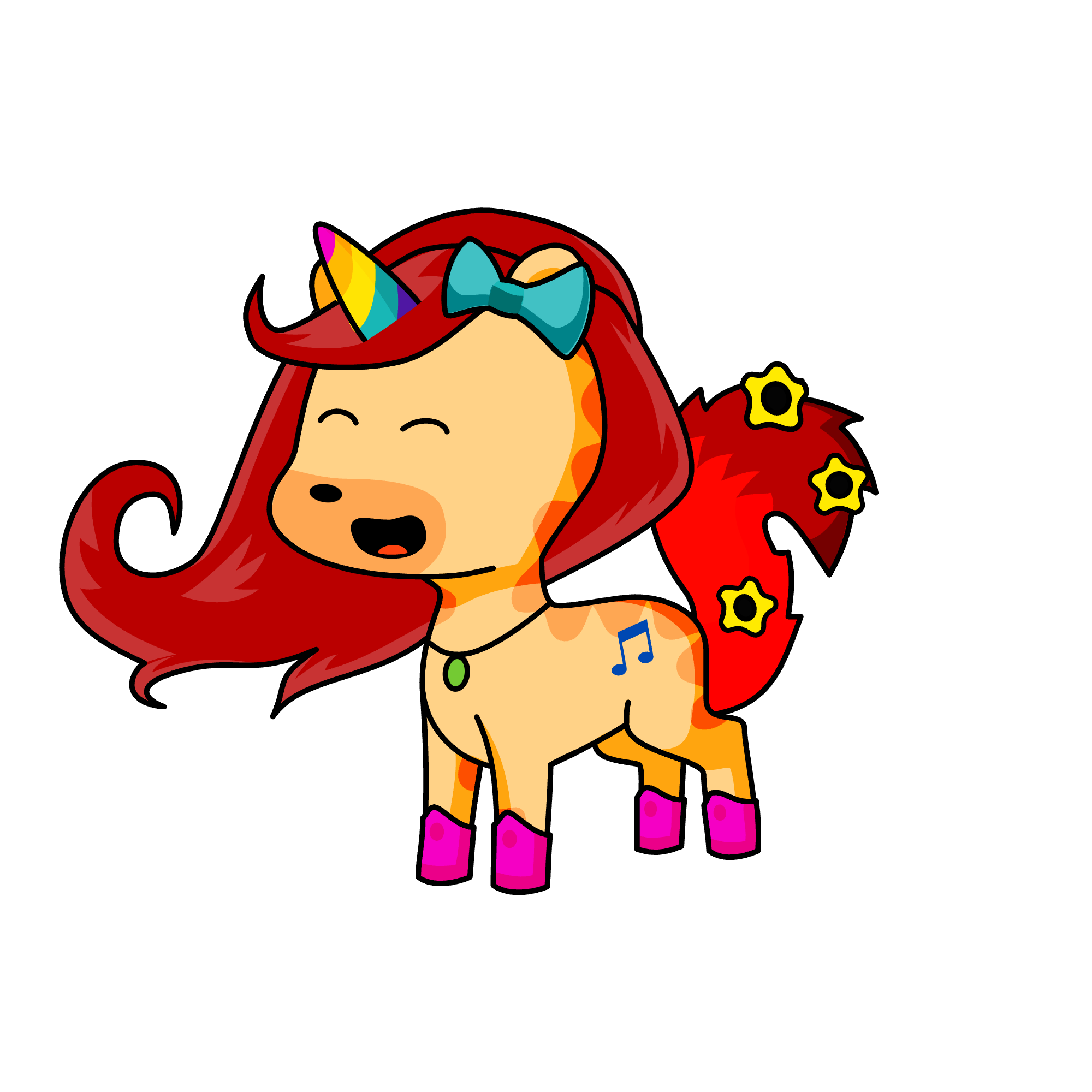 Ellie , the unicorn
