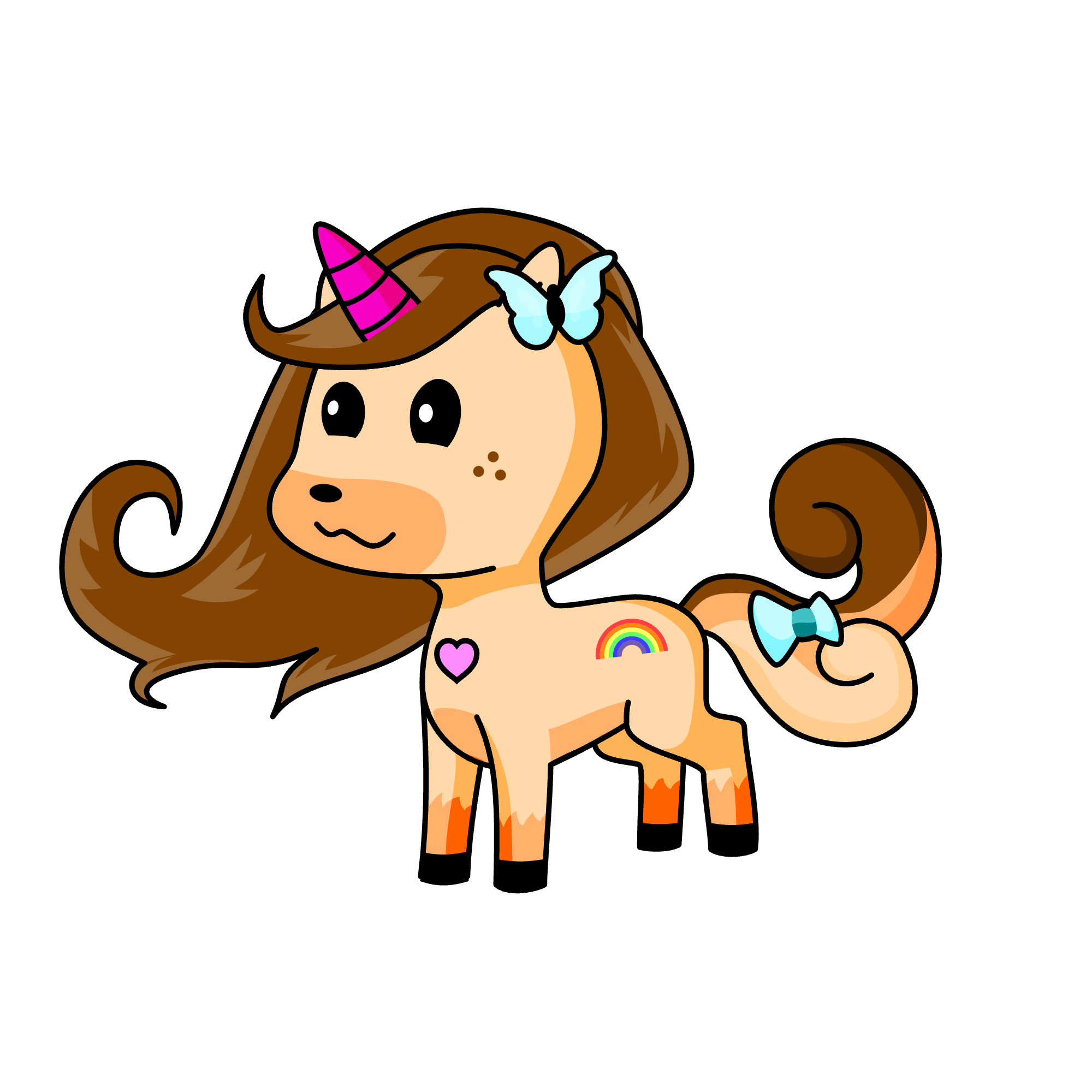 Rainy, the unicorn