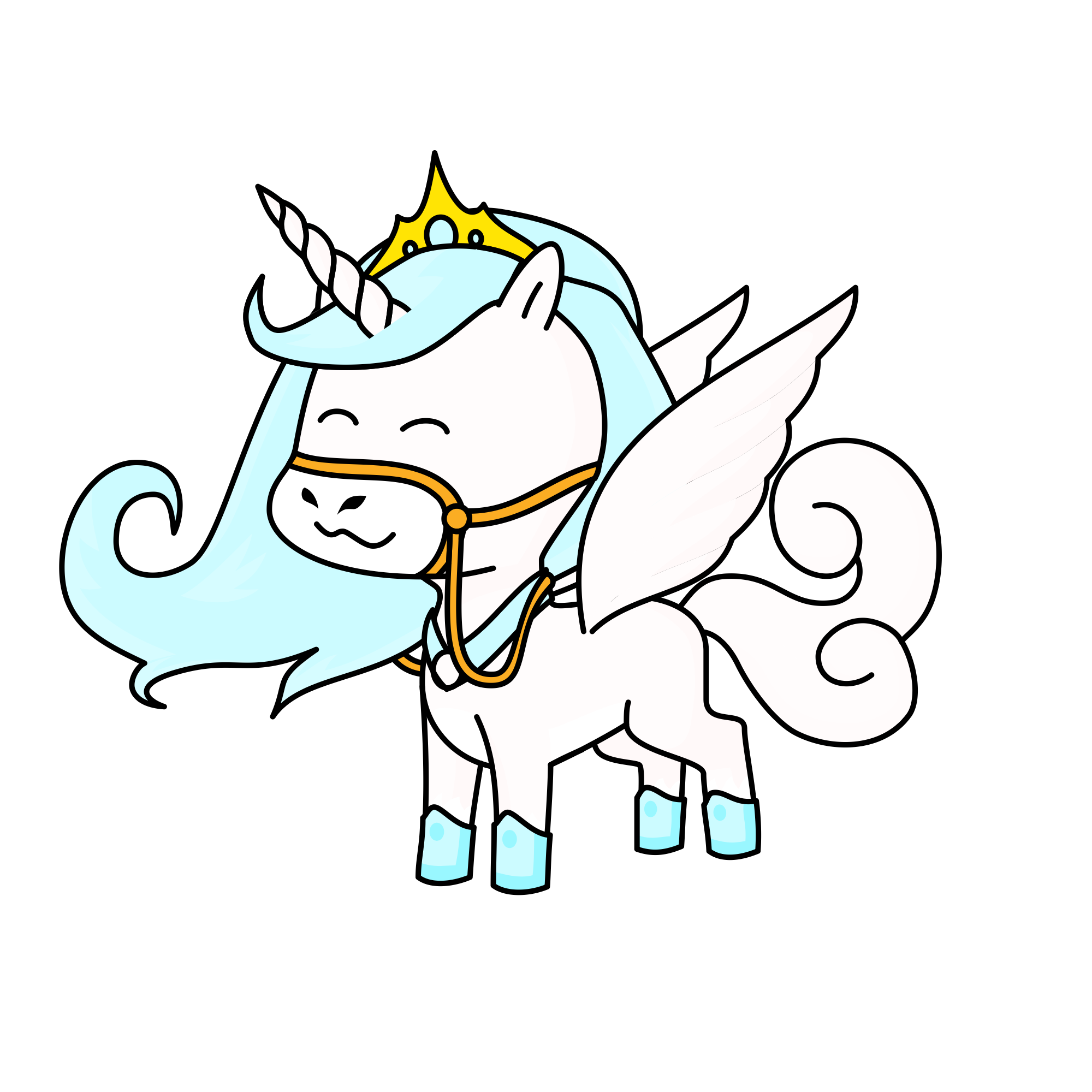 Angel, the unicorn