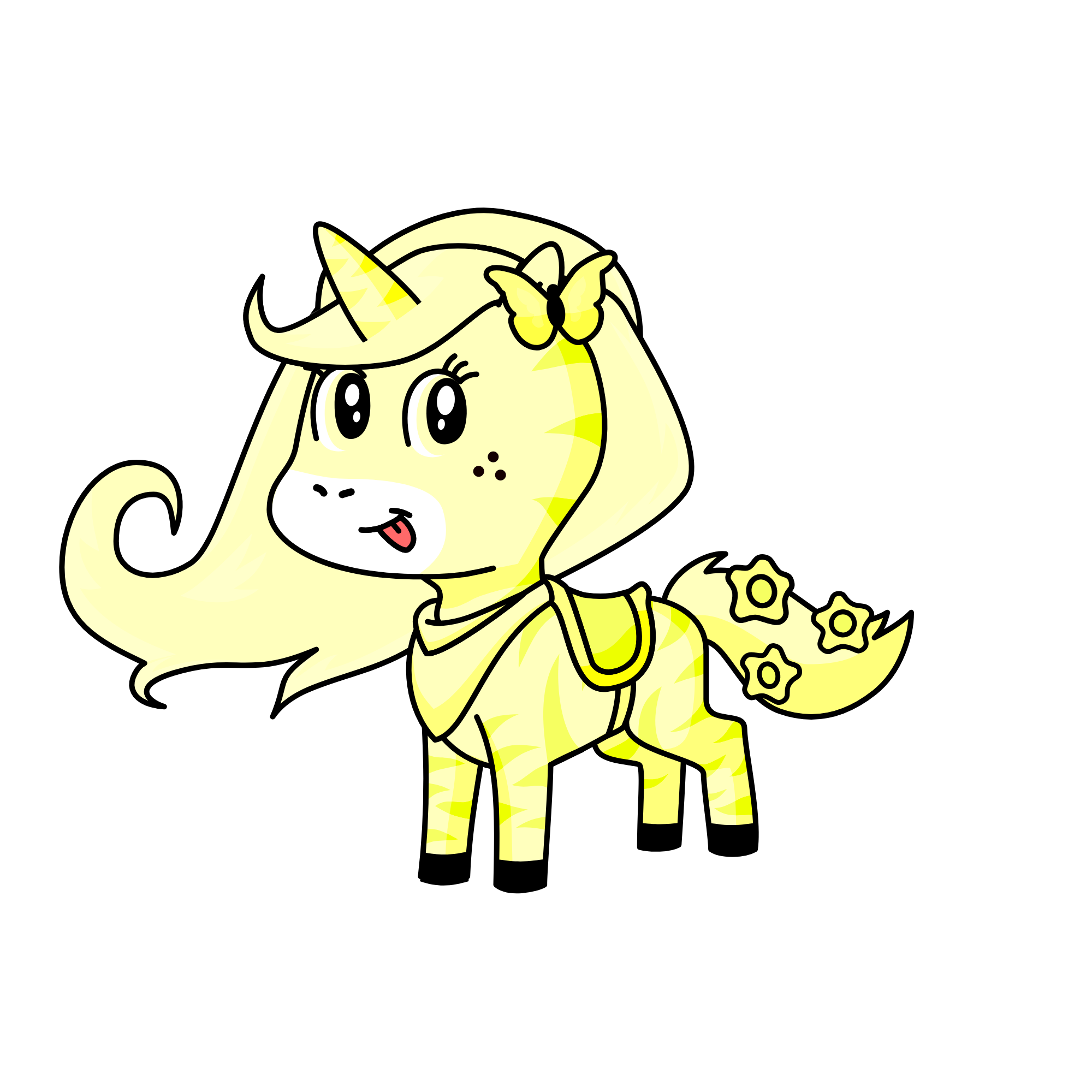 Bright, the unicorn