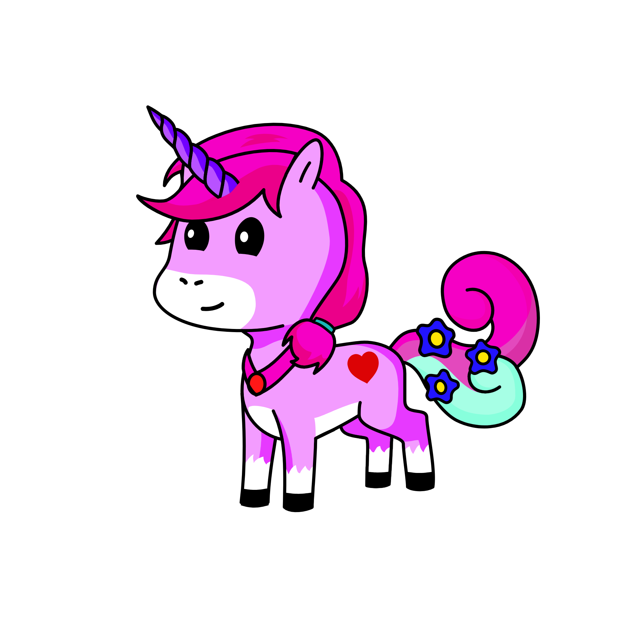 Starburst, the unicorn