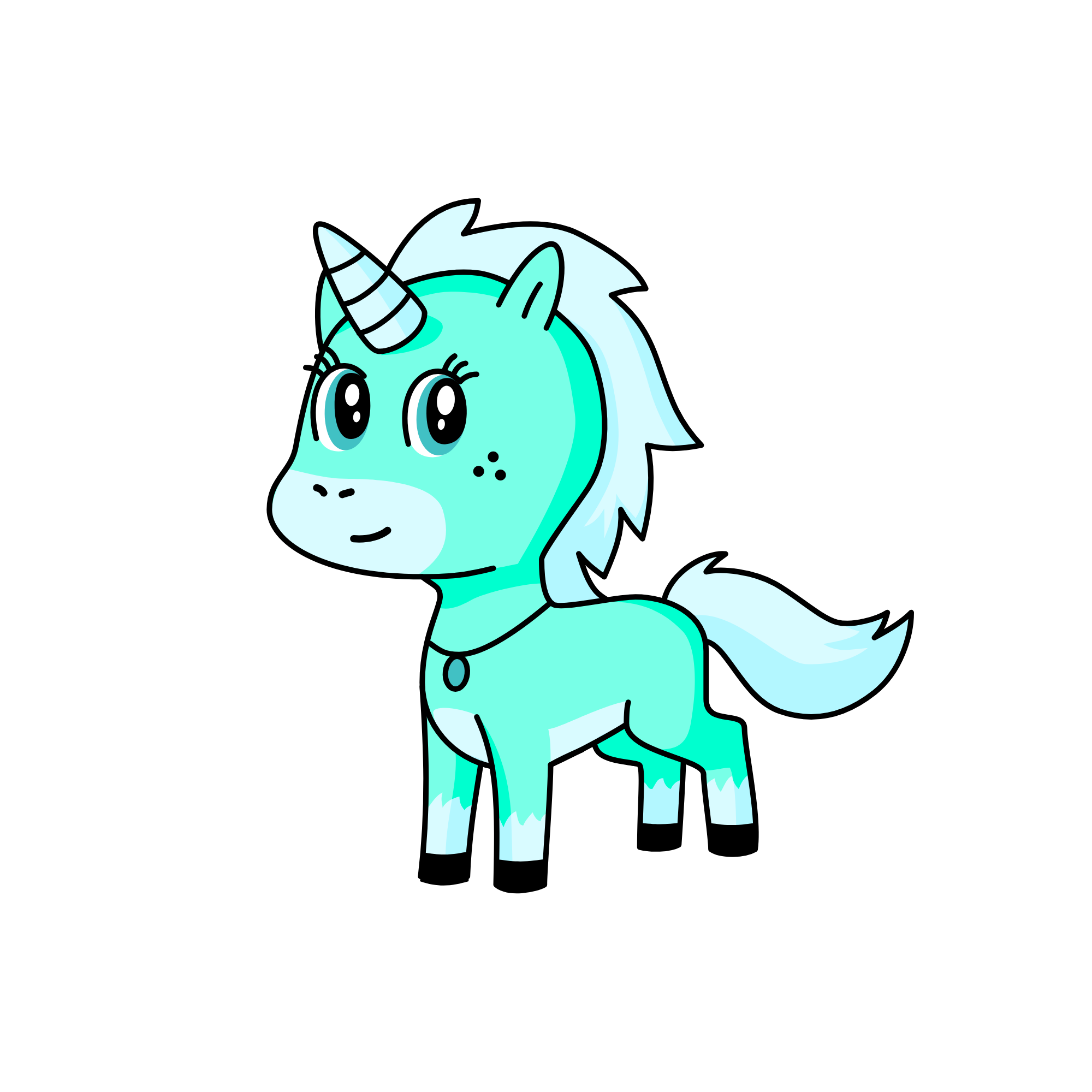 MINTY, the unicorn