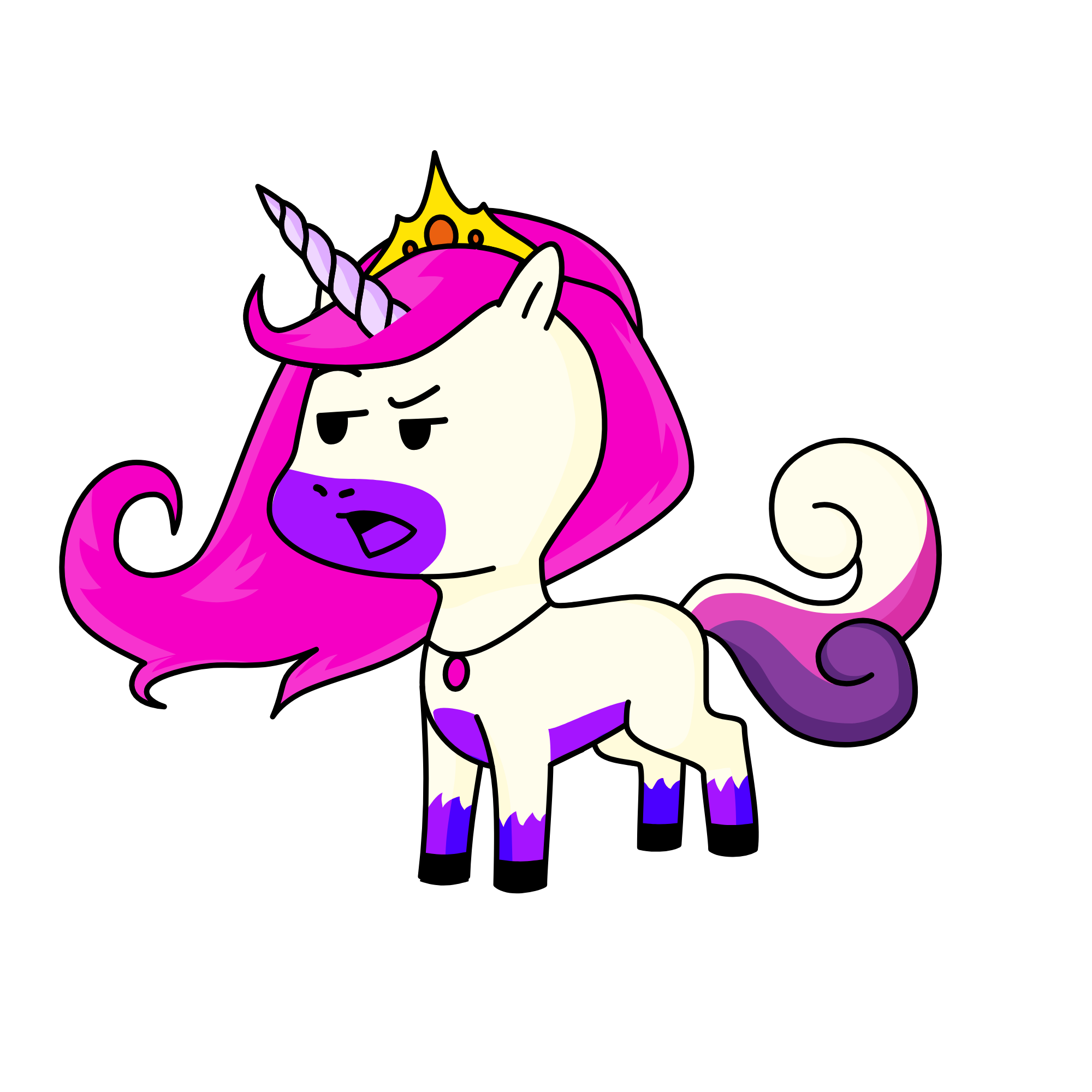 Princess Doesn't Want to be a Princess, the unicorn