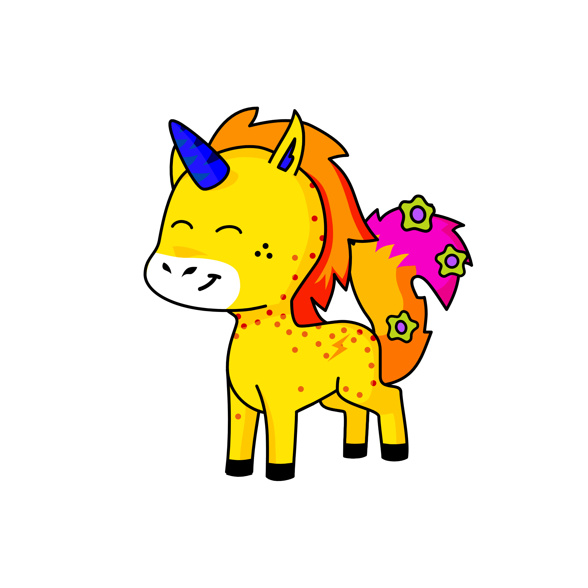no name, the unicorn