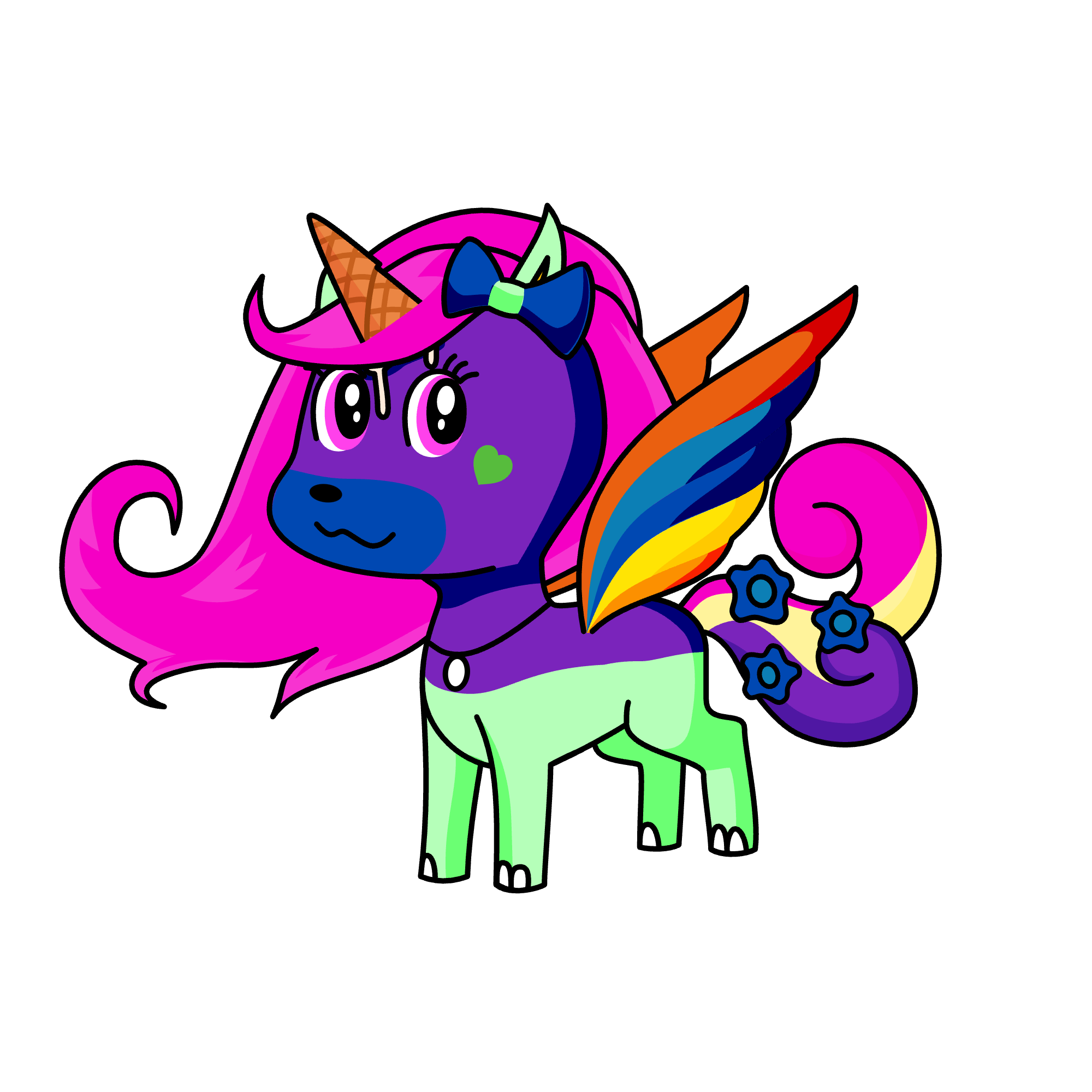 Glitter Sparkle , the unicorn