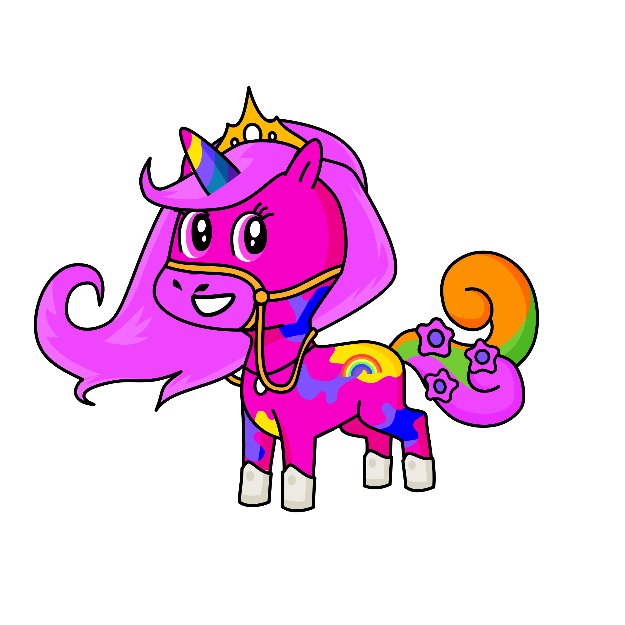 Unicorny, the unicorn
