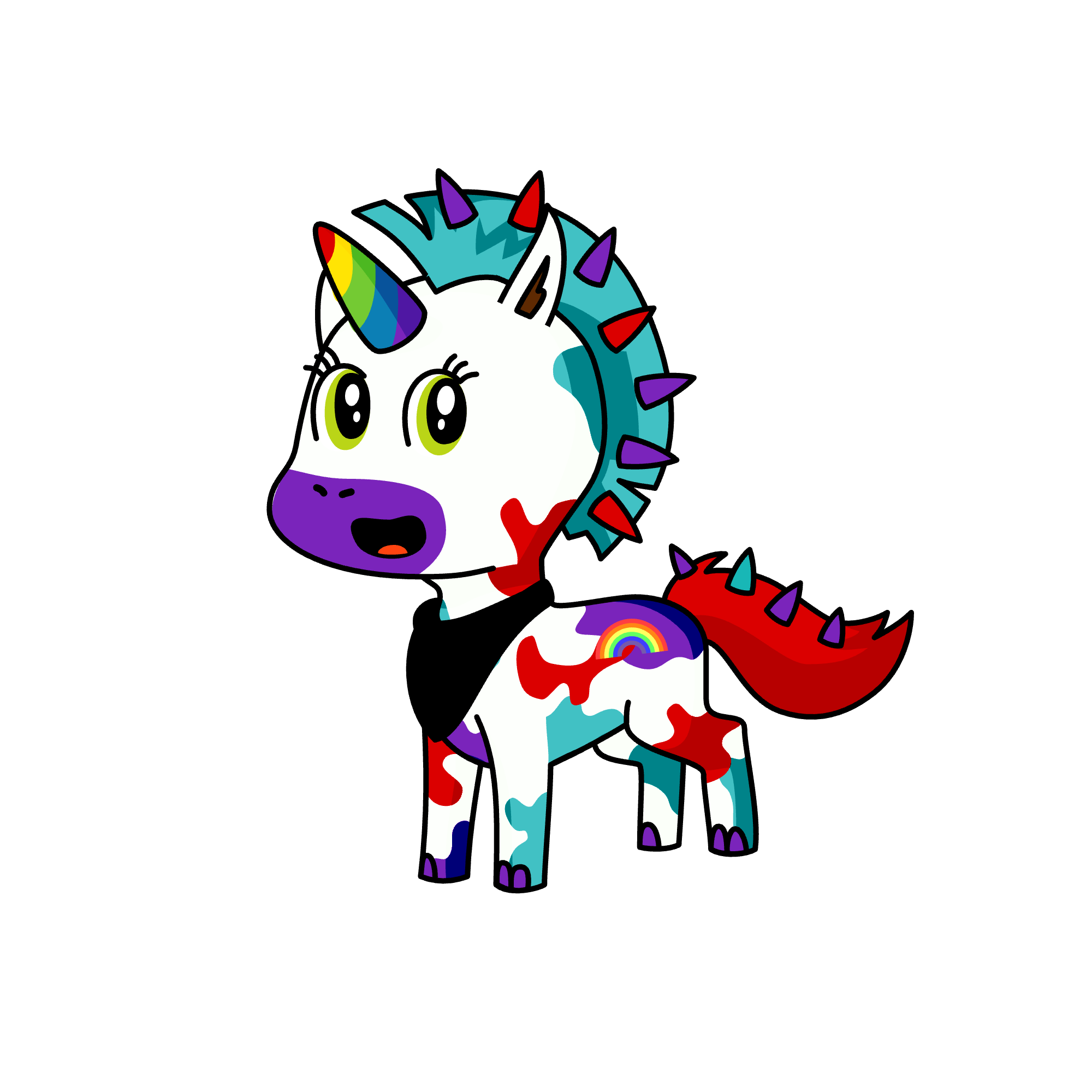 Bronte, the unicorn
