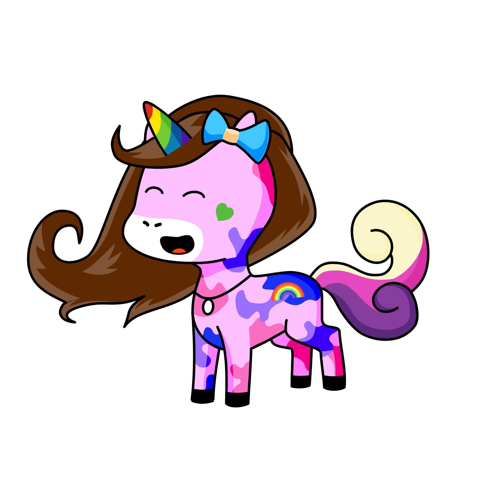 Addison, the unicorn