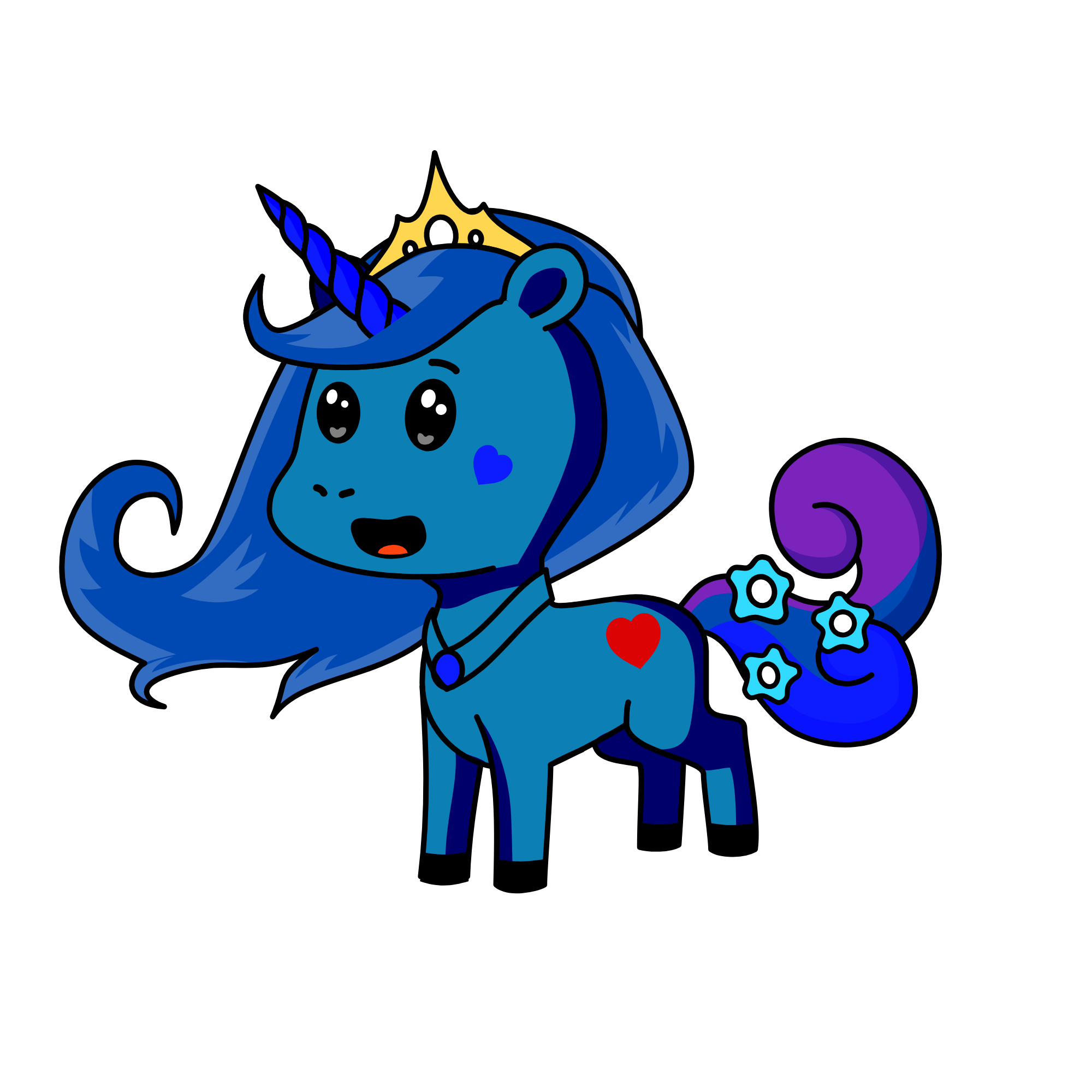 Nightcorn, the unicorn