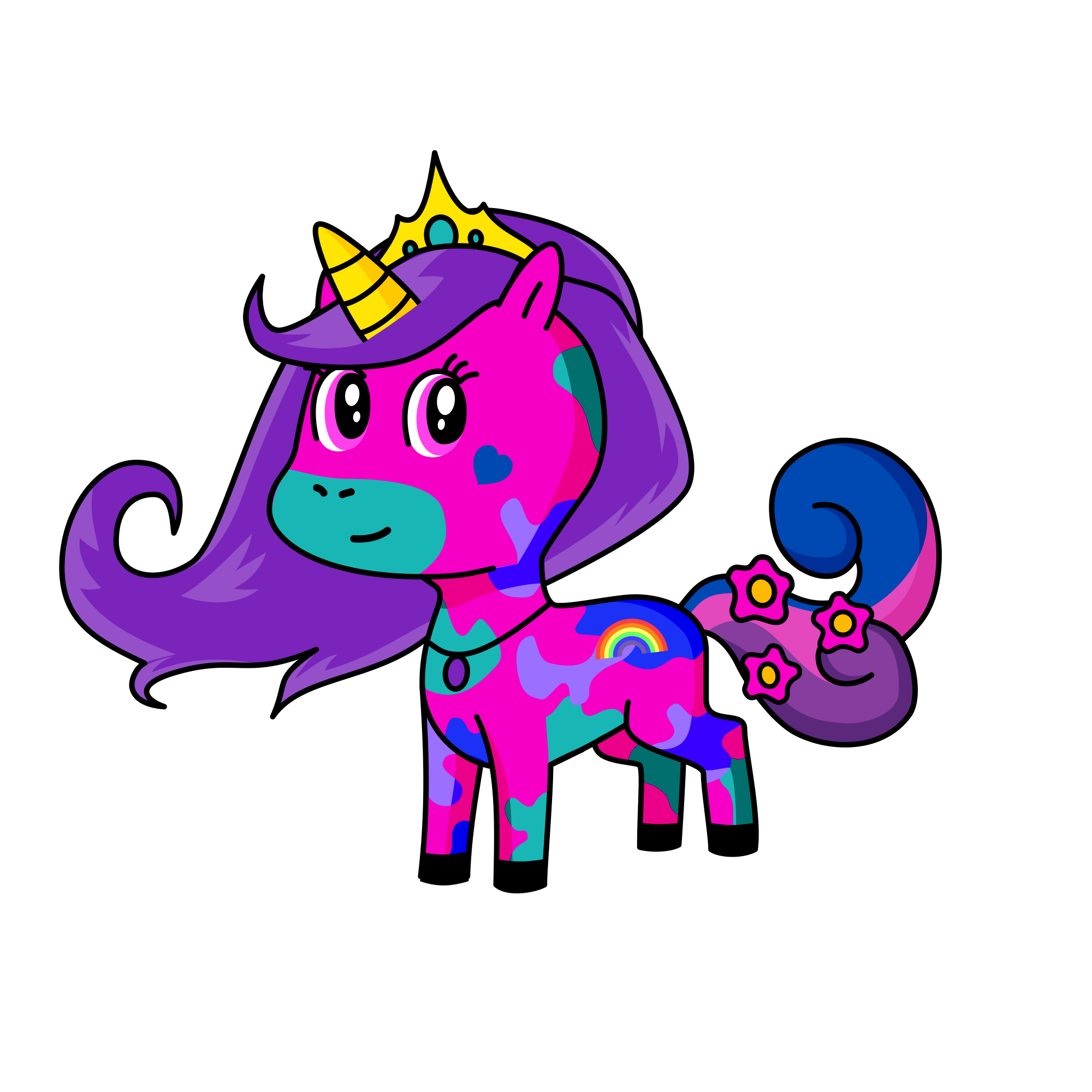 Pola, the unicorn