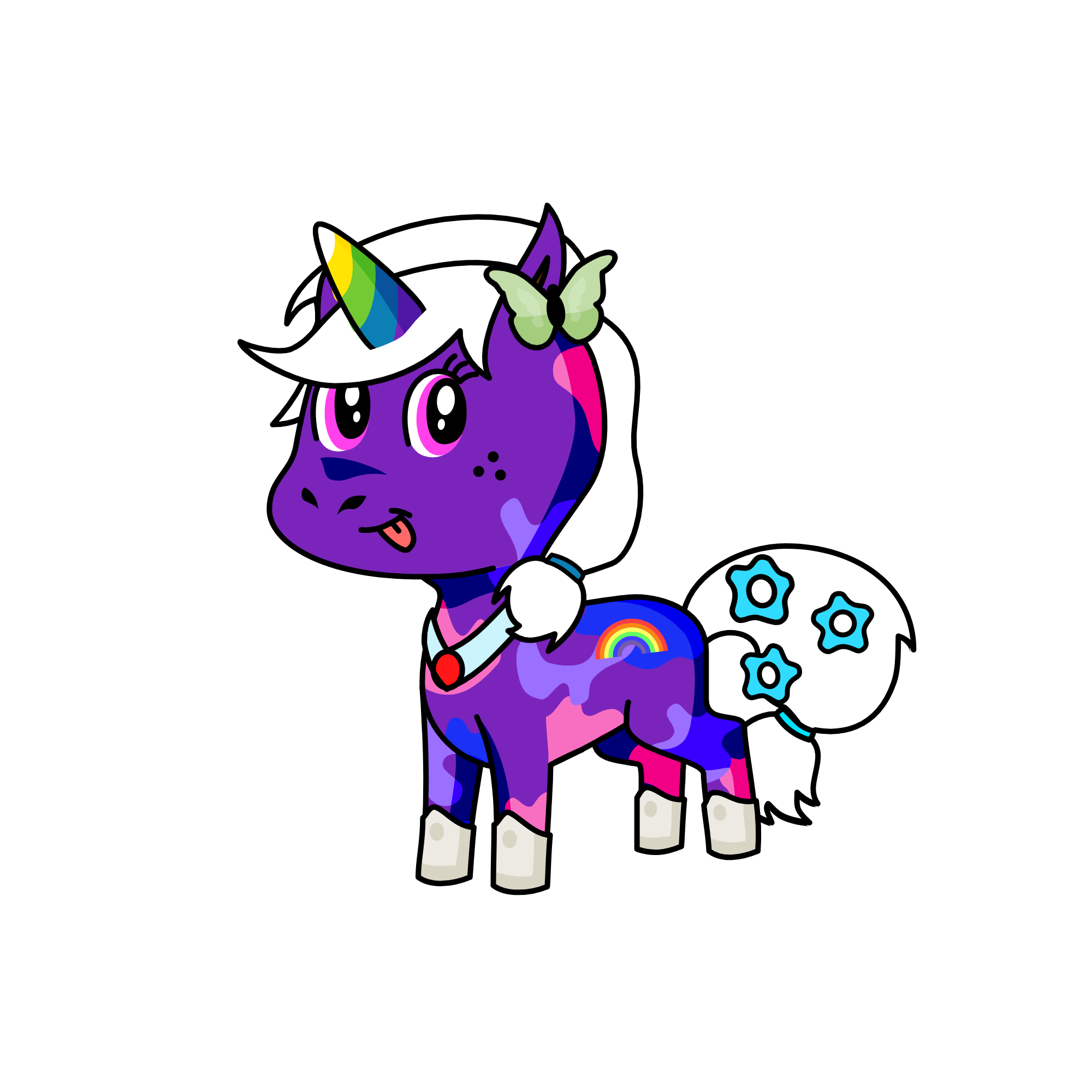 meg, the unicorn