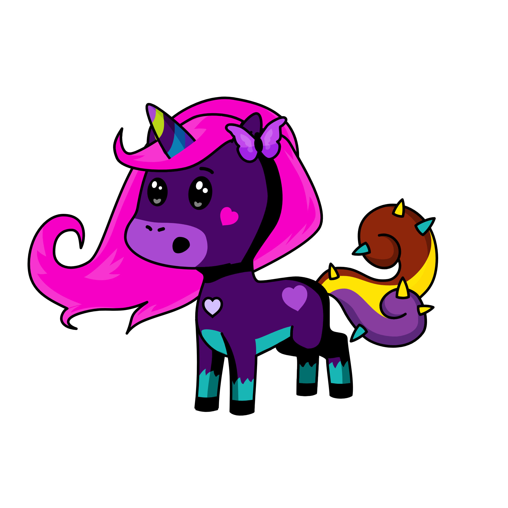 Unicorn Sparkle Pants 2029, the unicorn
