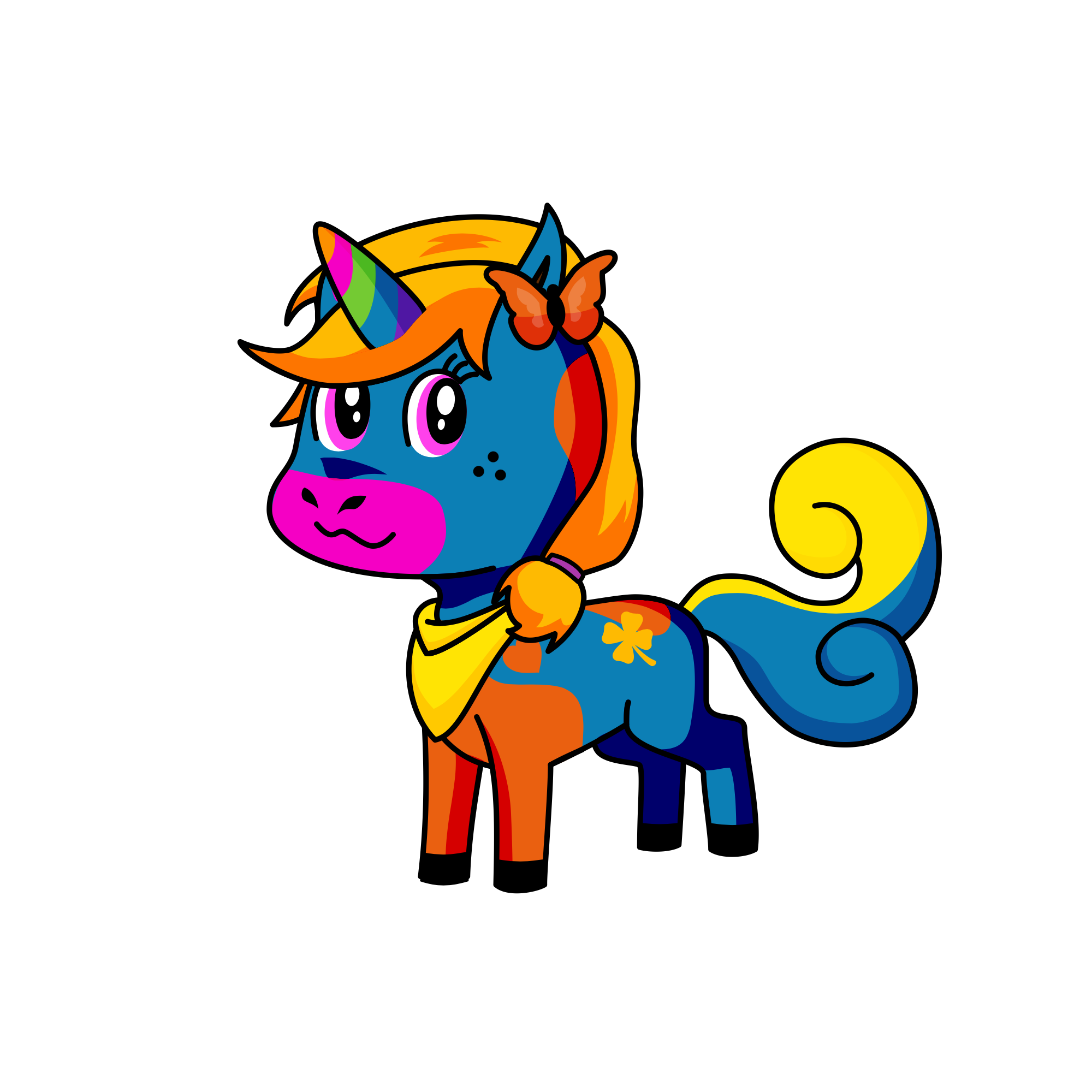 Gloria, the unicorn