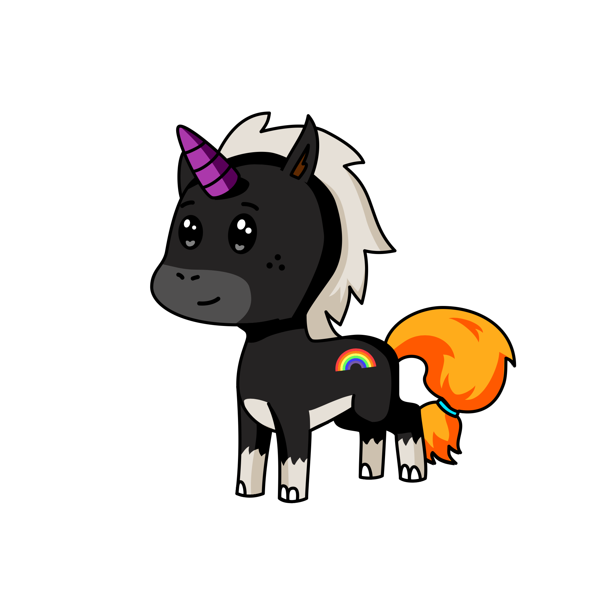 Damian, the unicorn