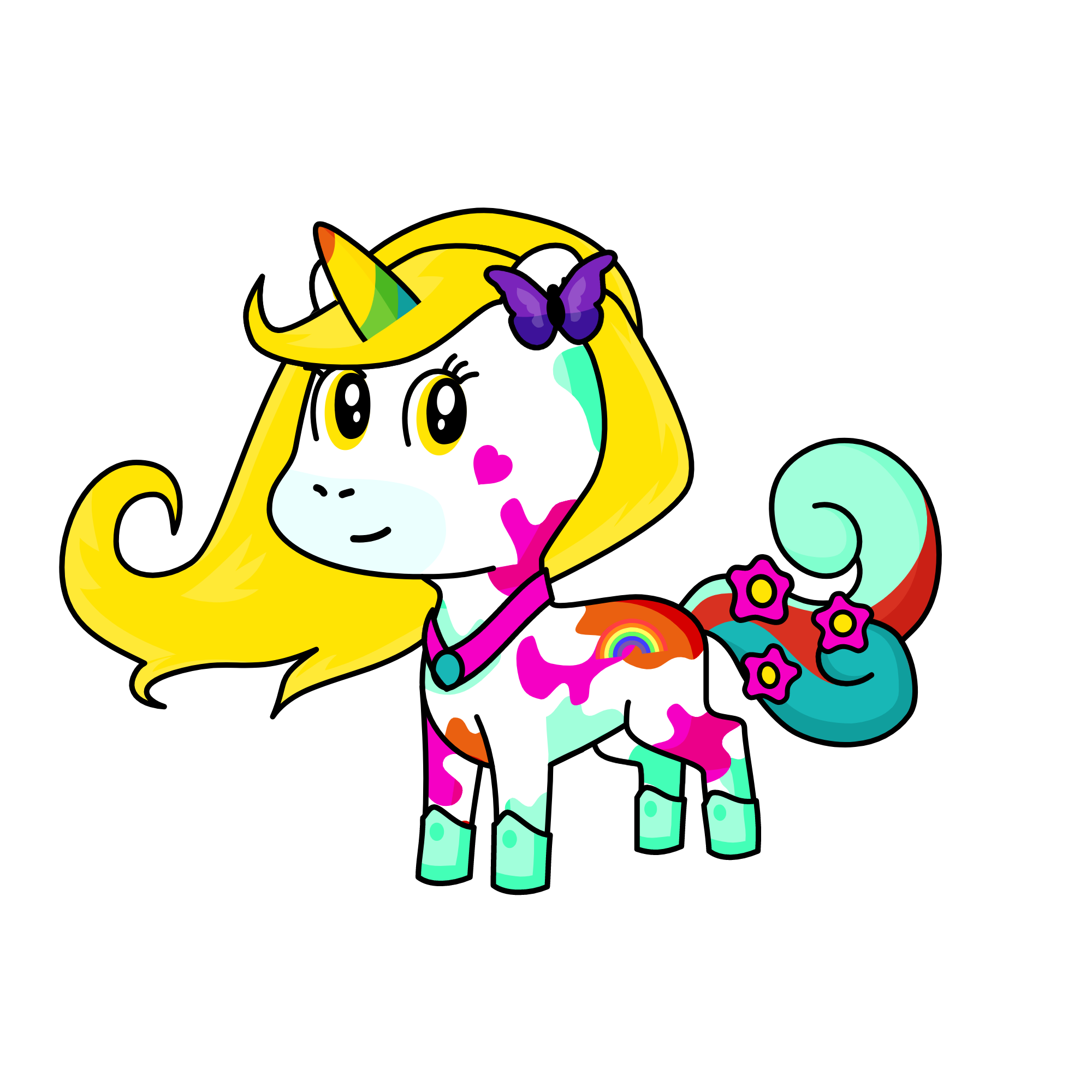 cutiecorn, the unicorn