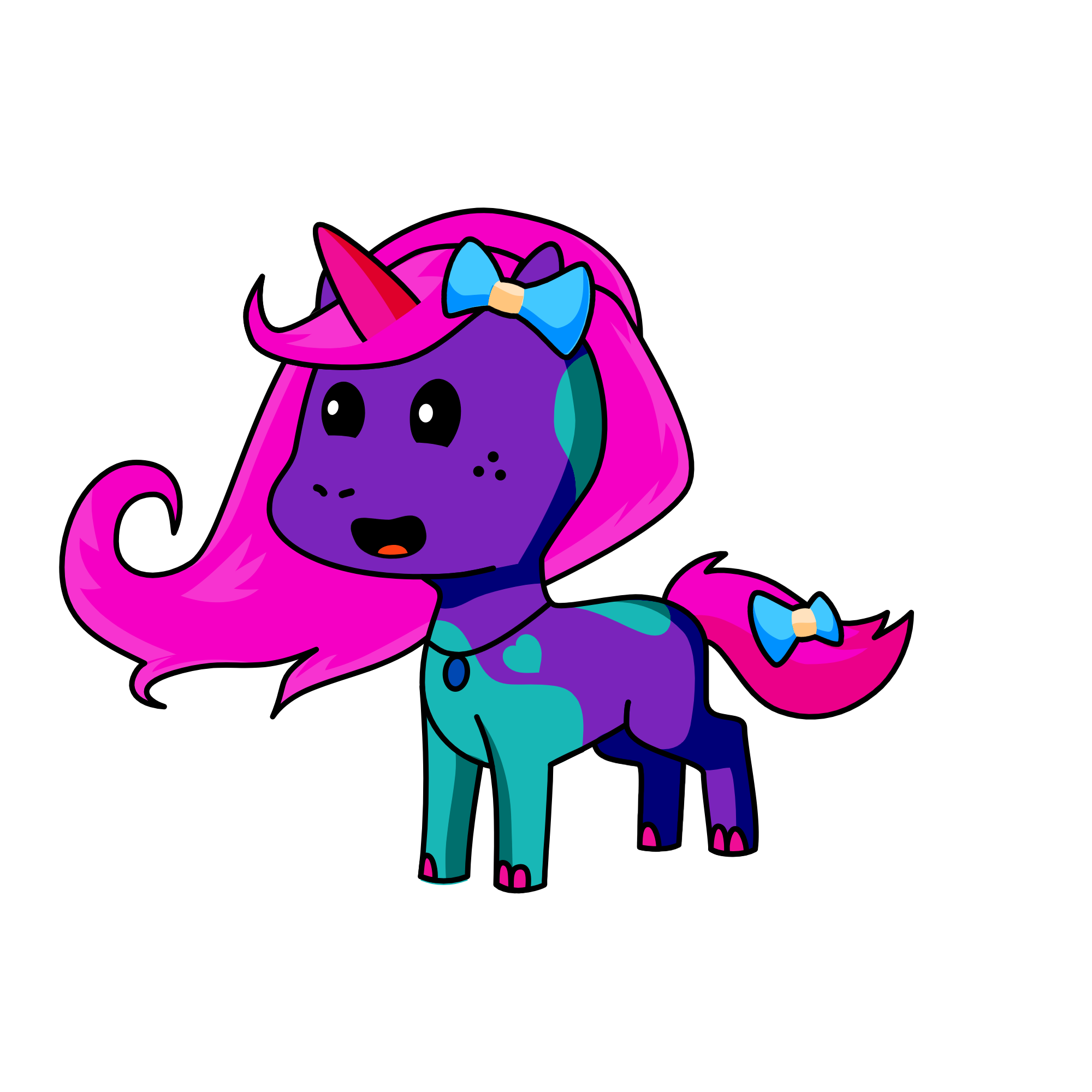 Cristal, the unicorn