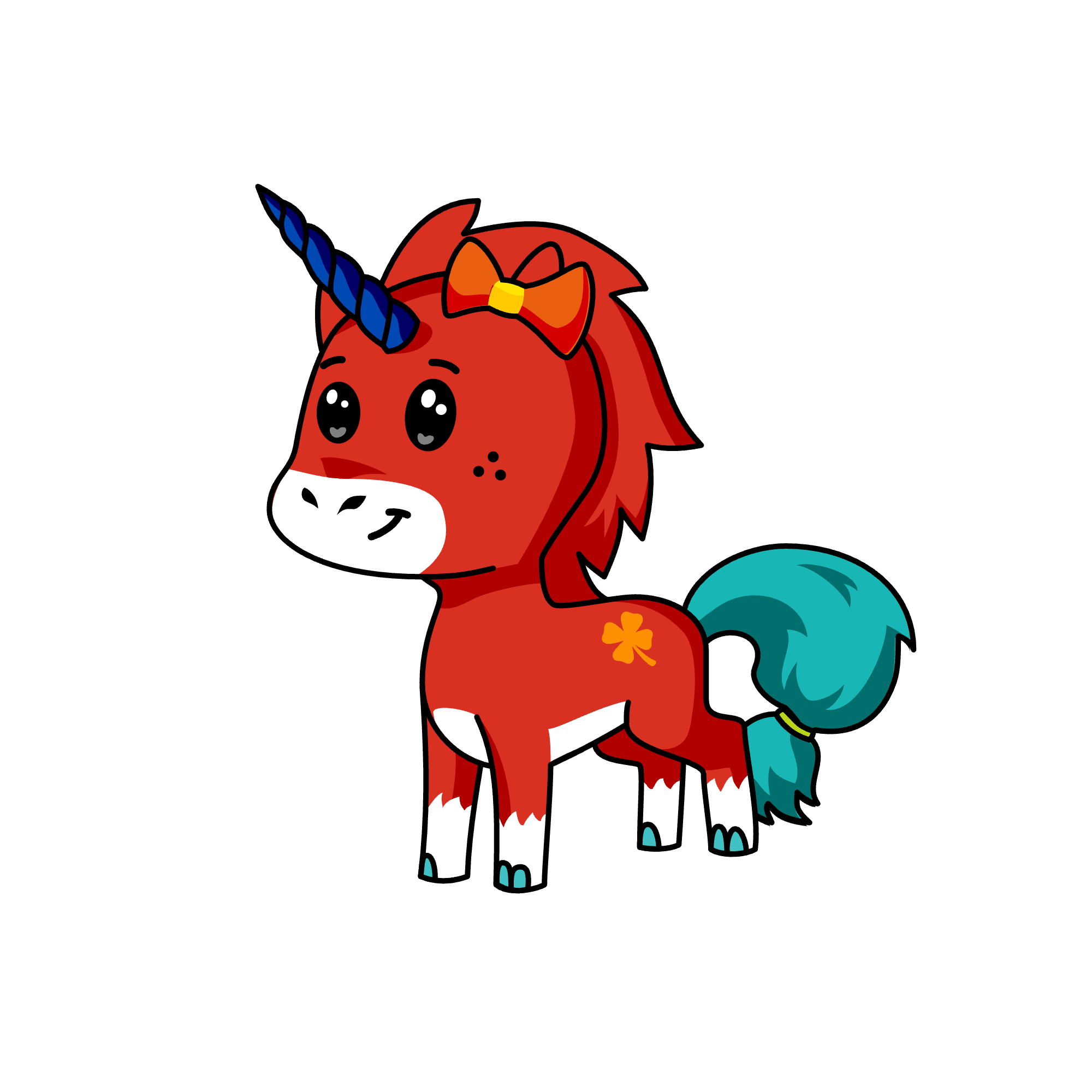 Roro bat, the unicorn