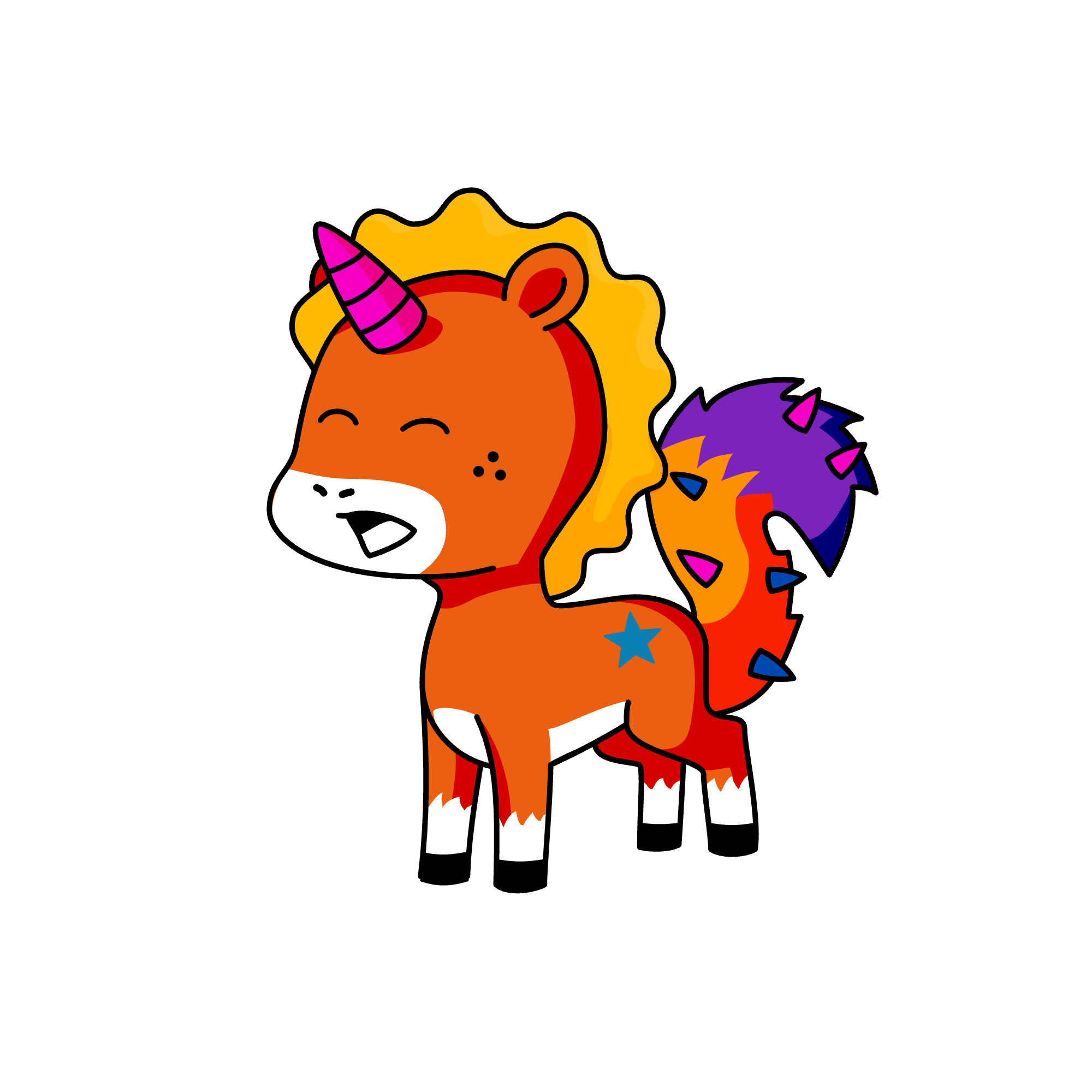 Baby citty, the unicorn