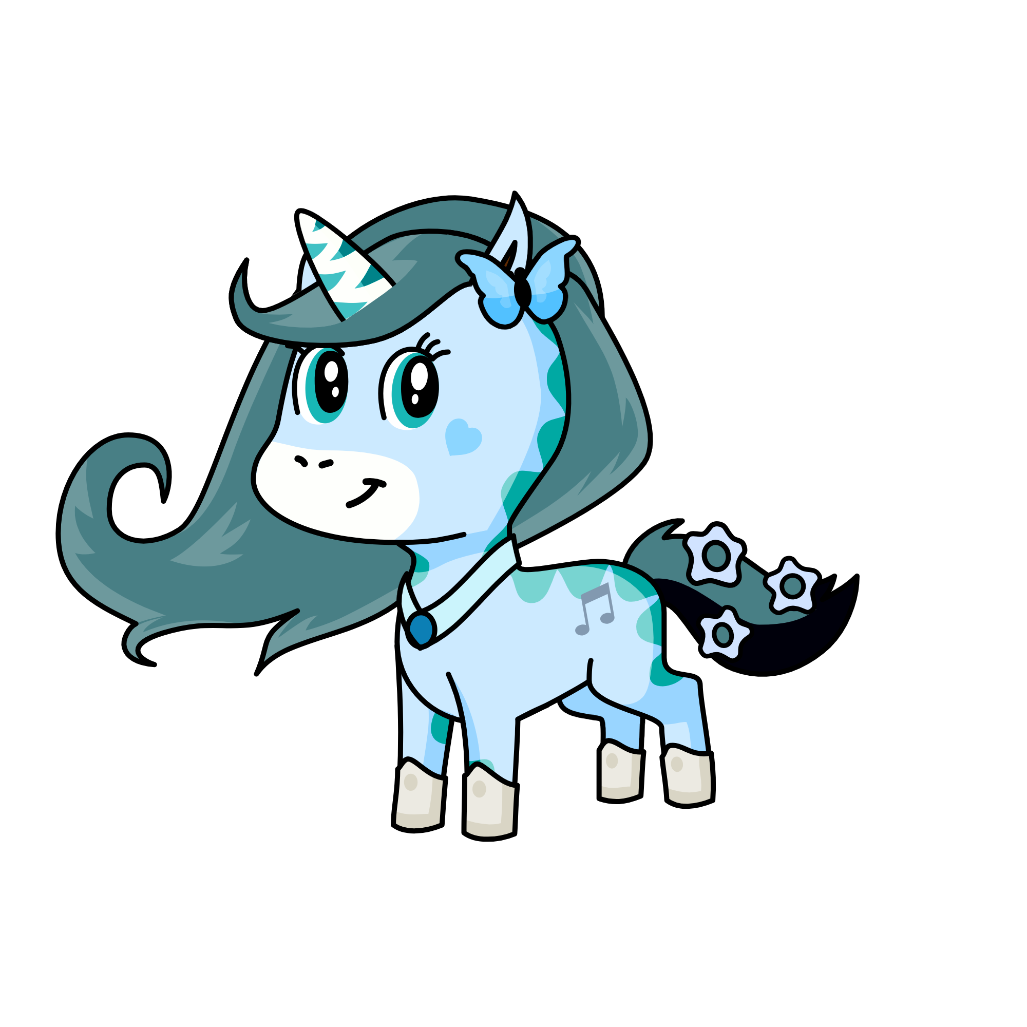 rinny, the unicorn
