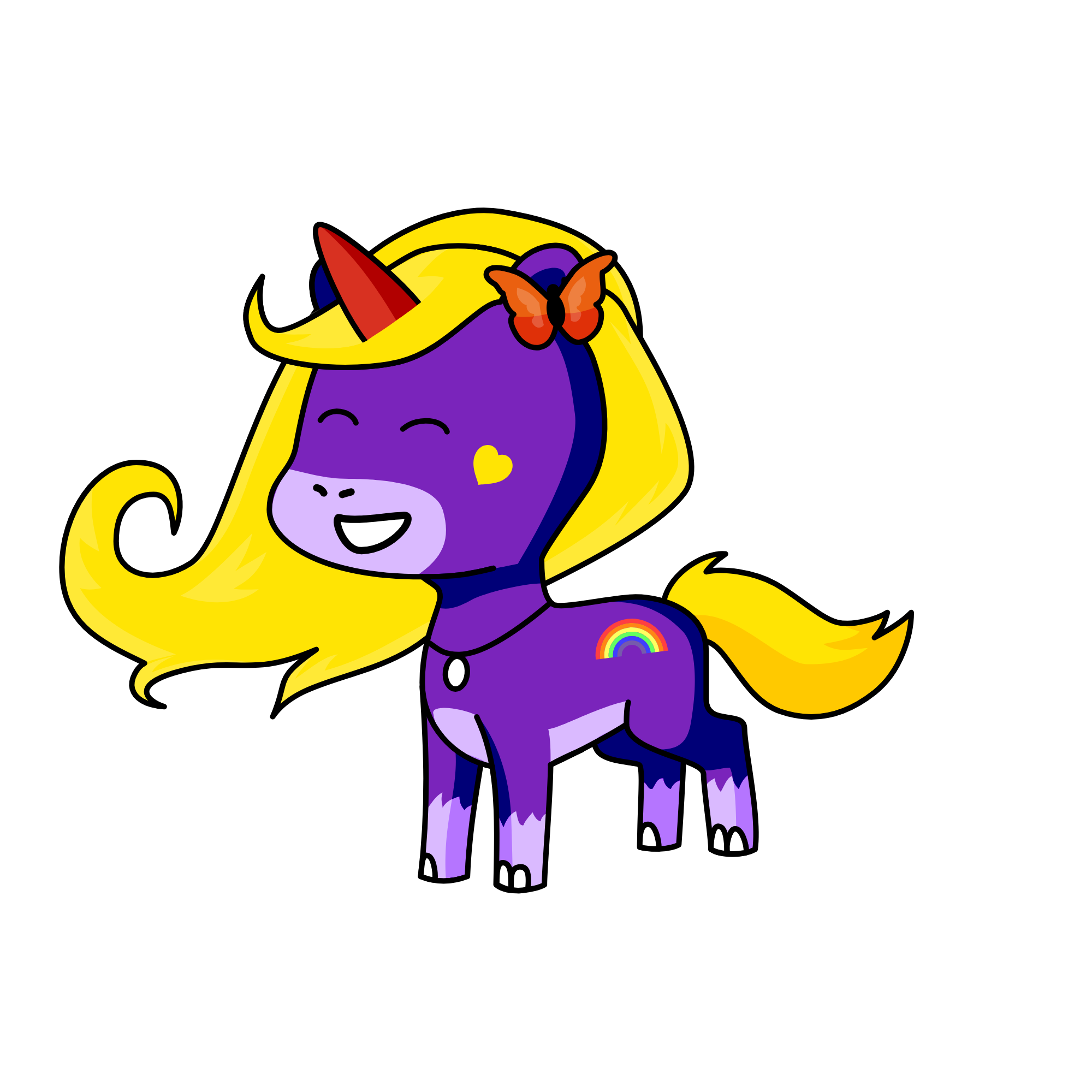 Cutie, the unicorn