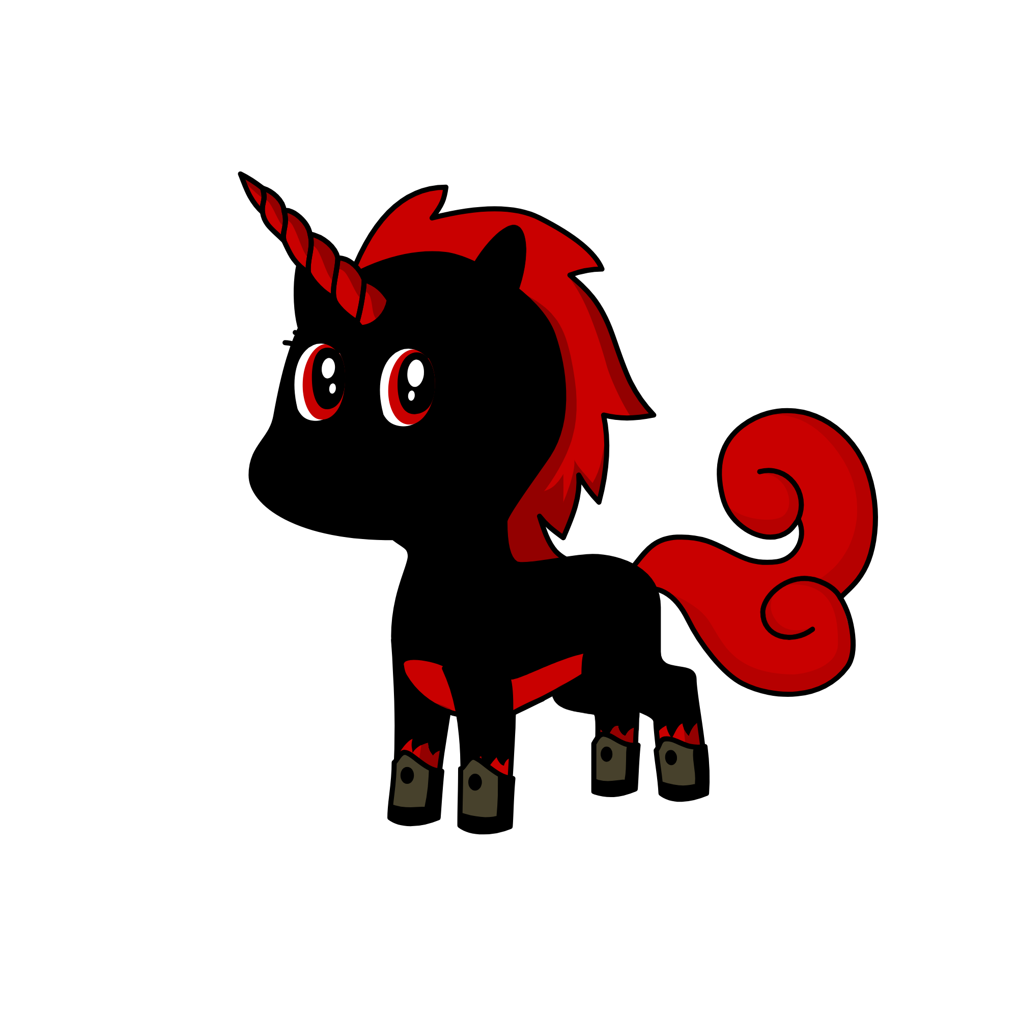 Shadow, the unicorn