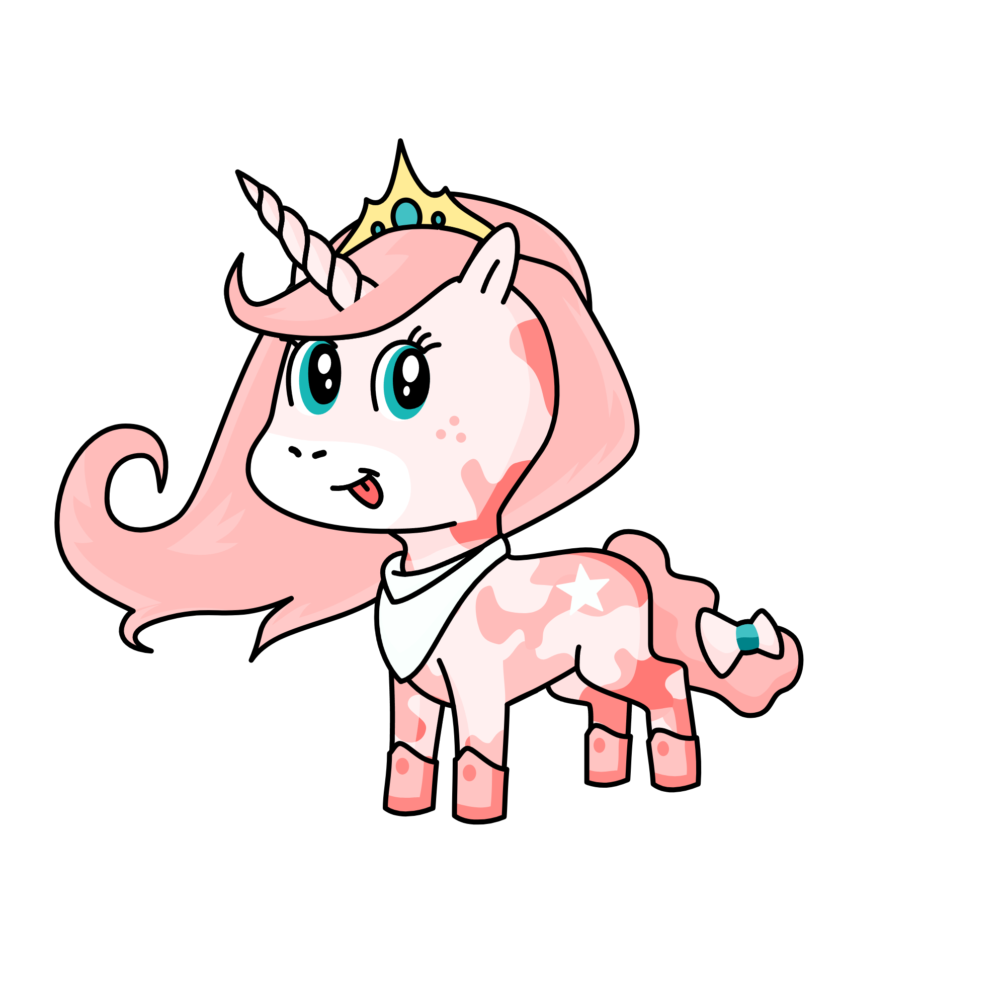 UNICORN SPARKLE, the unicorn