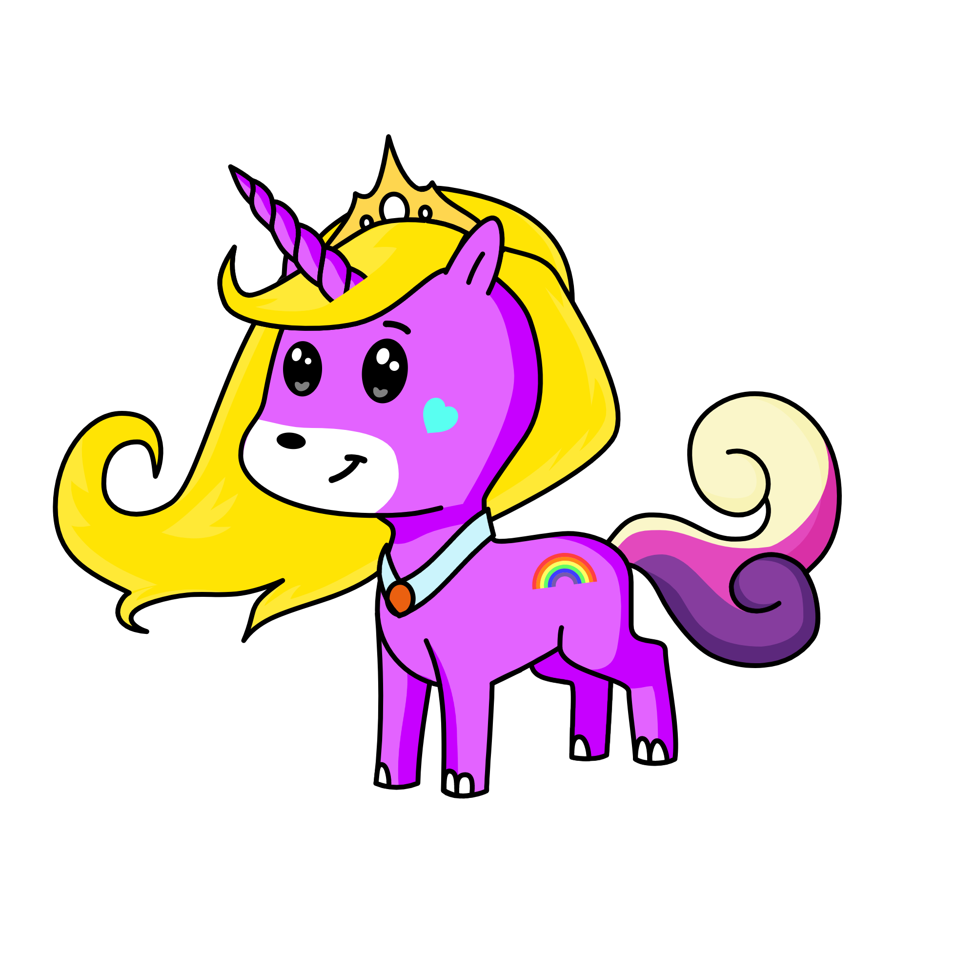 mi mi, the unicorn