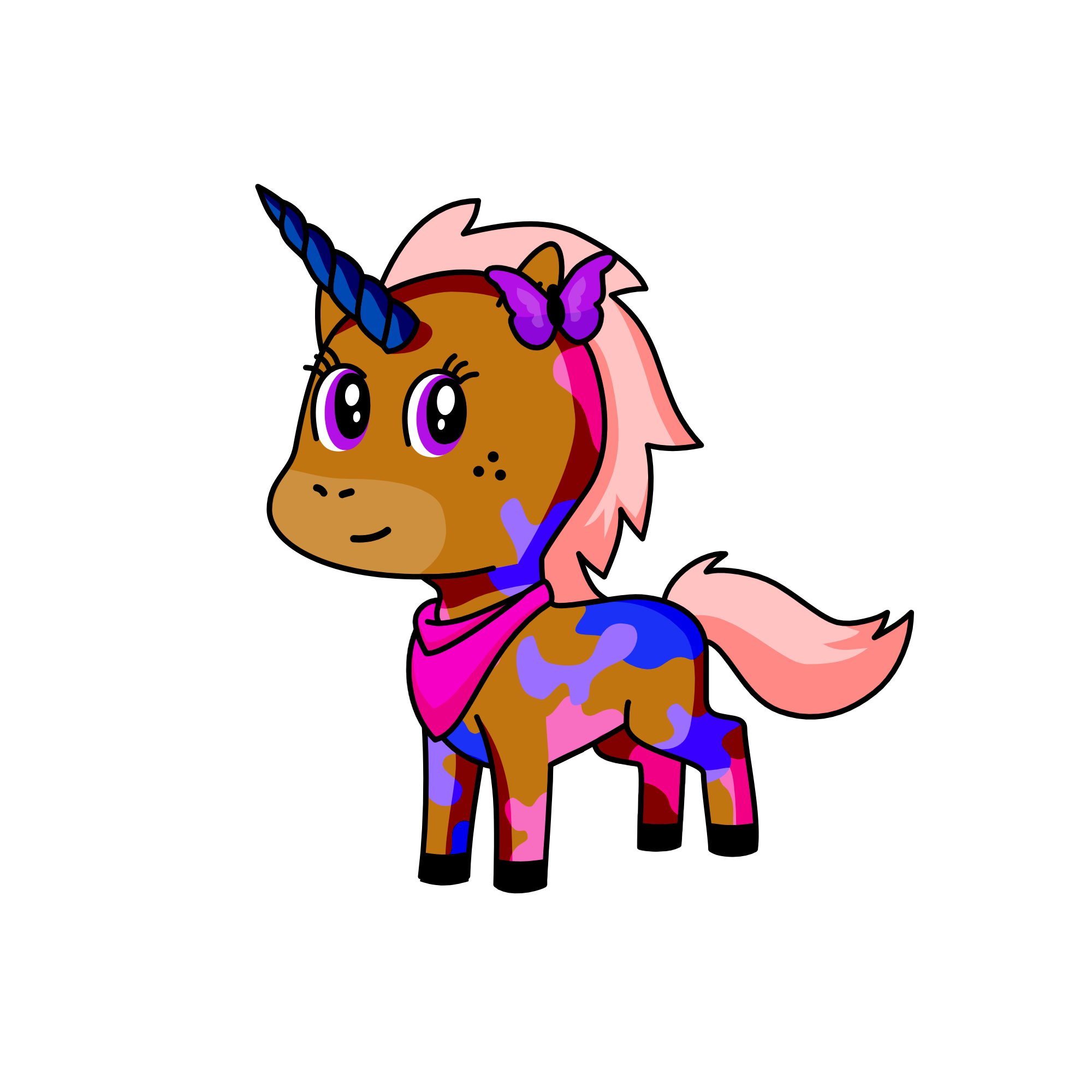 Midnight, the unicorn