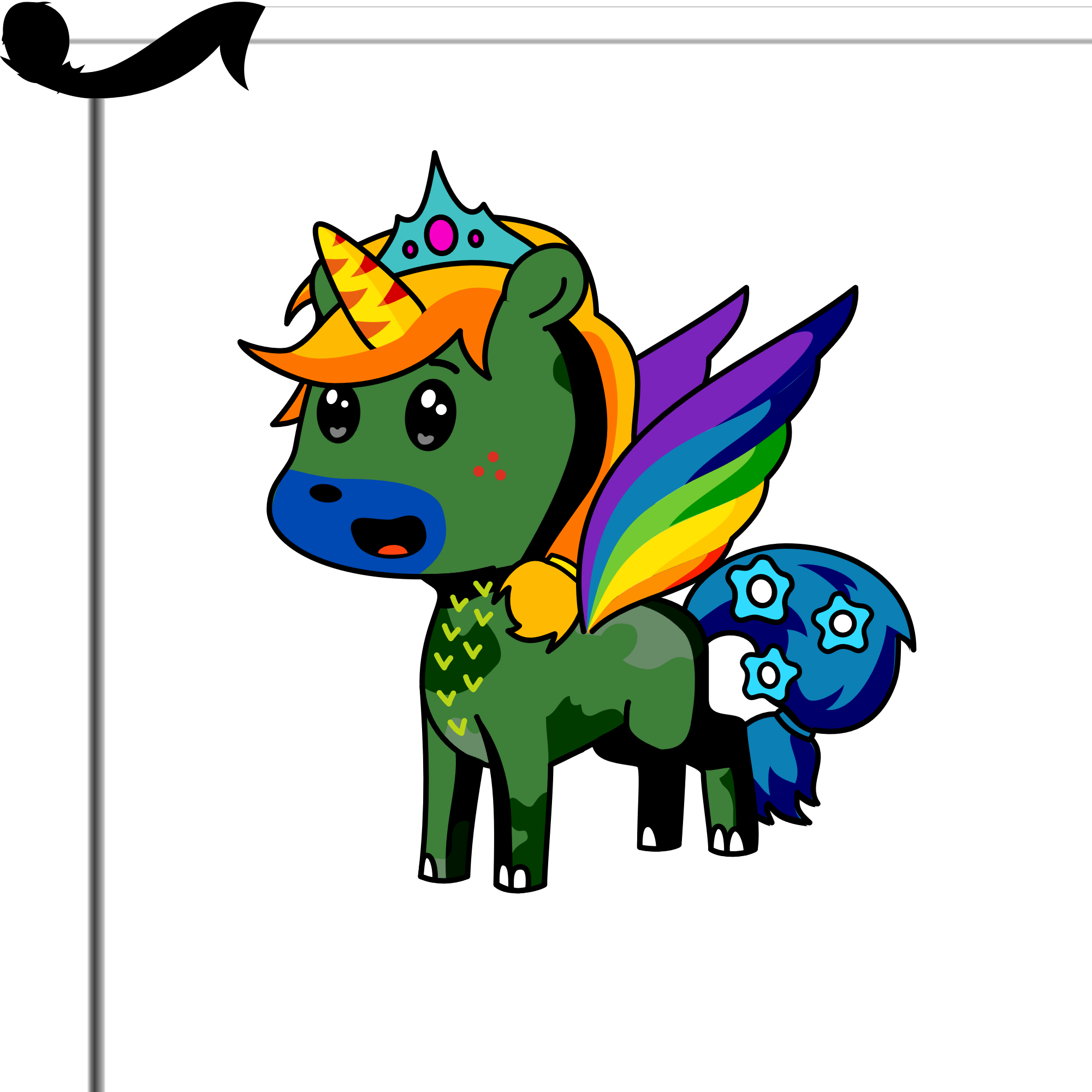 Ansicleen, the unicorn