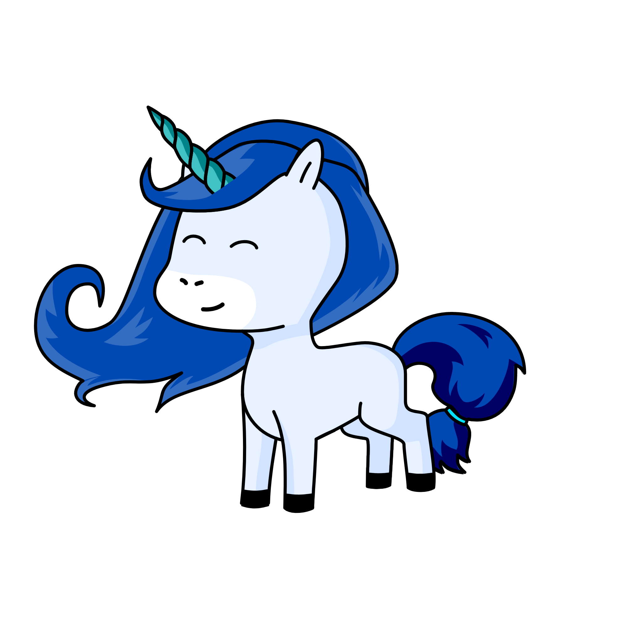 Snow Sparkle, the unicorn