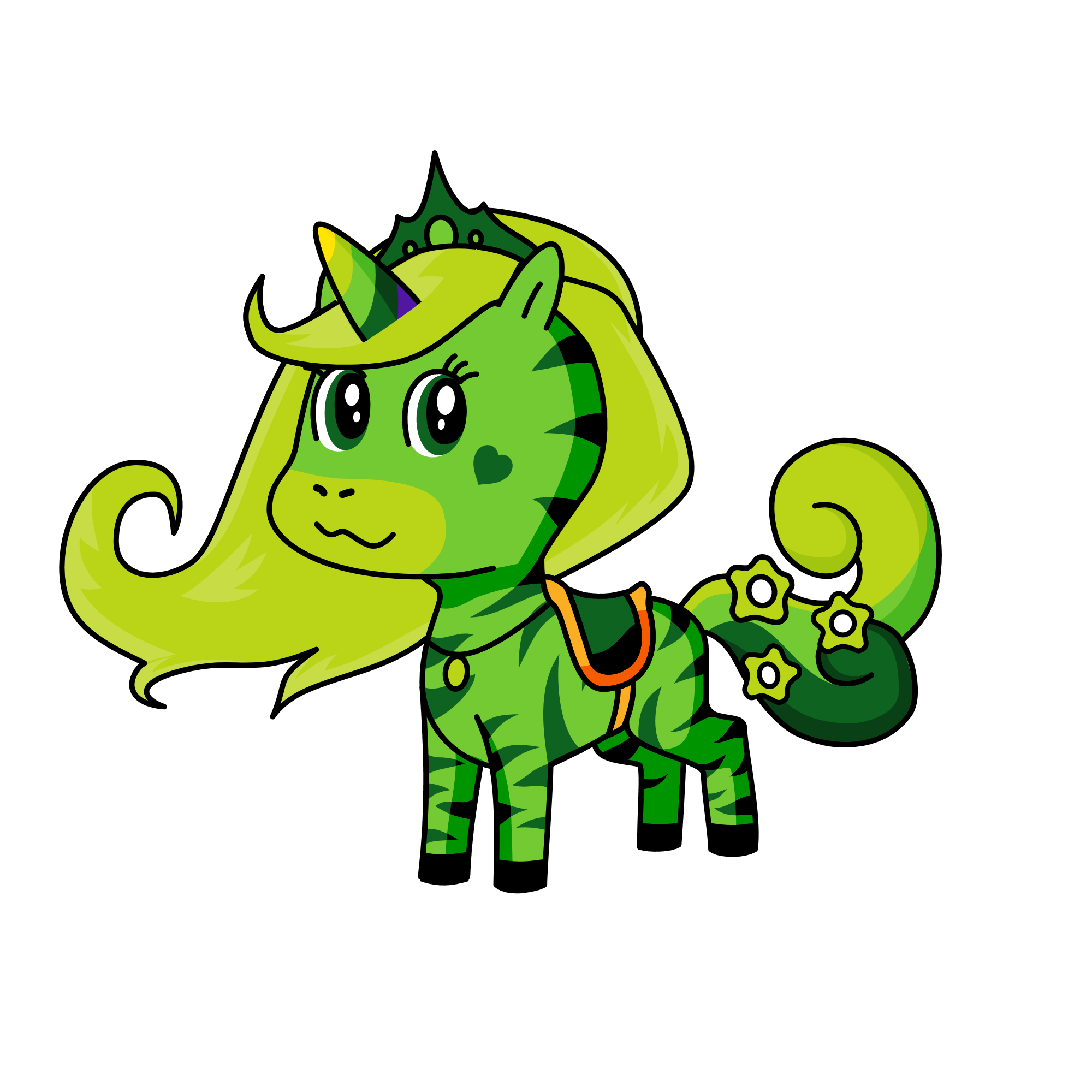 Lime , the unicorn
