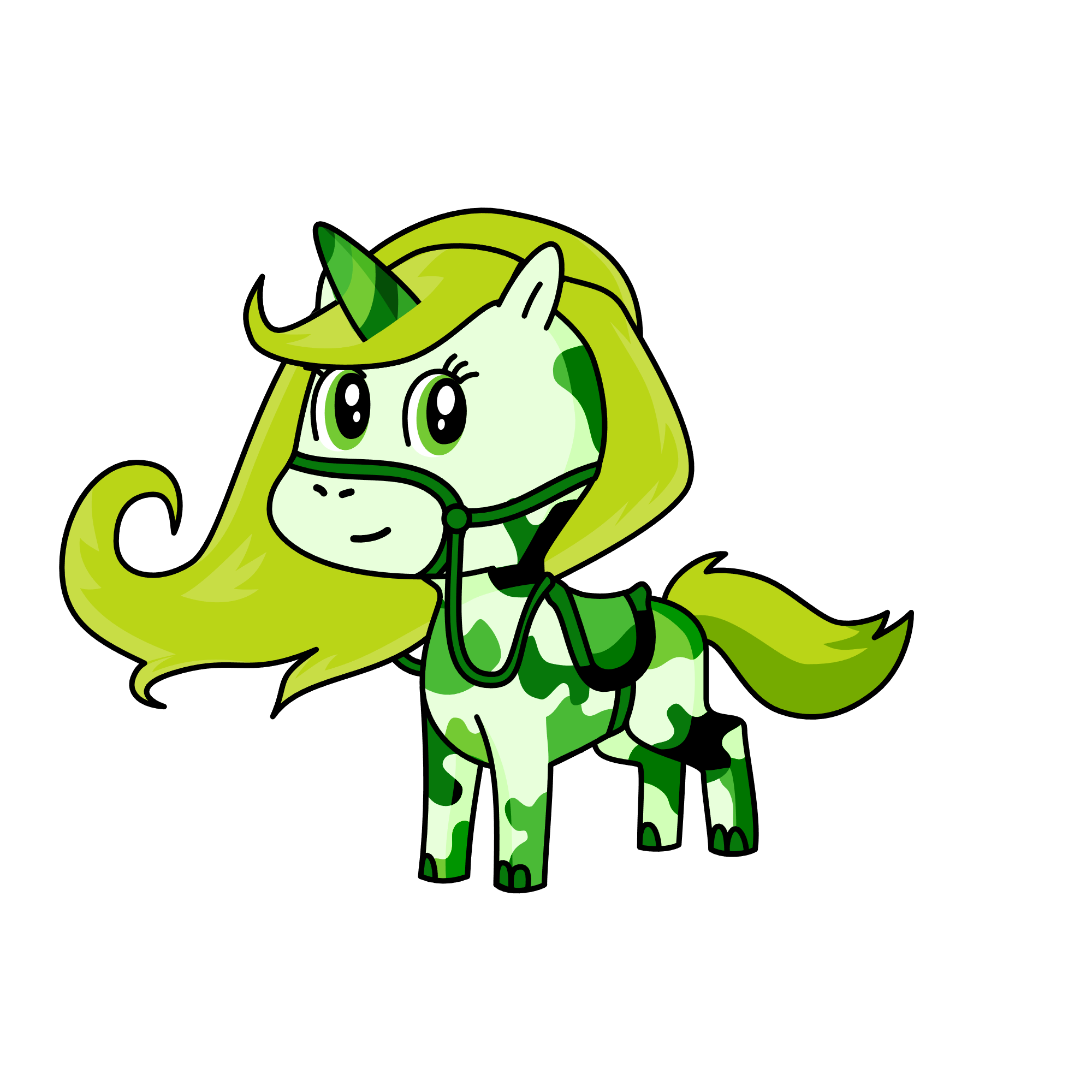 Sproutina, the unicorn