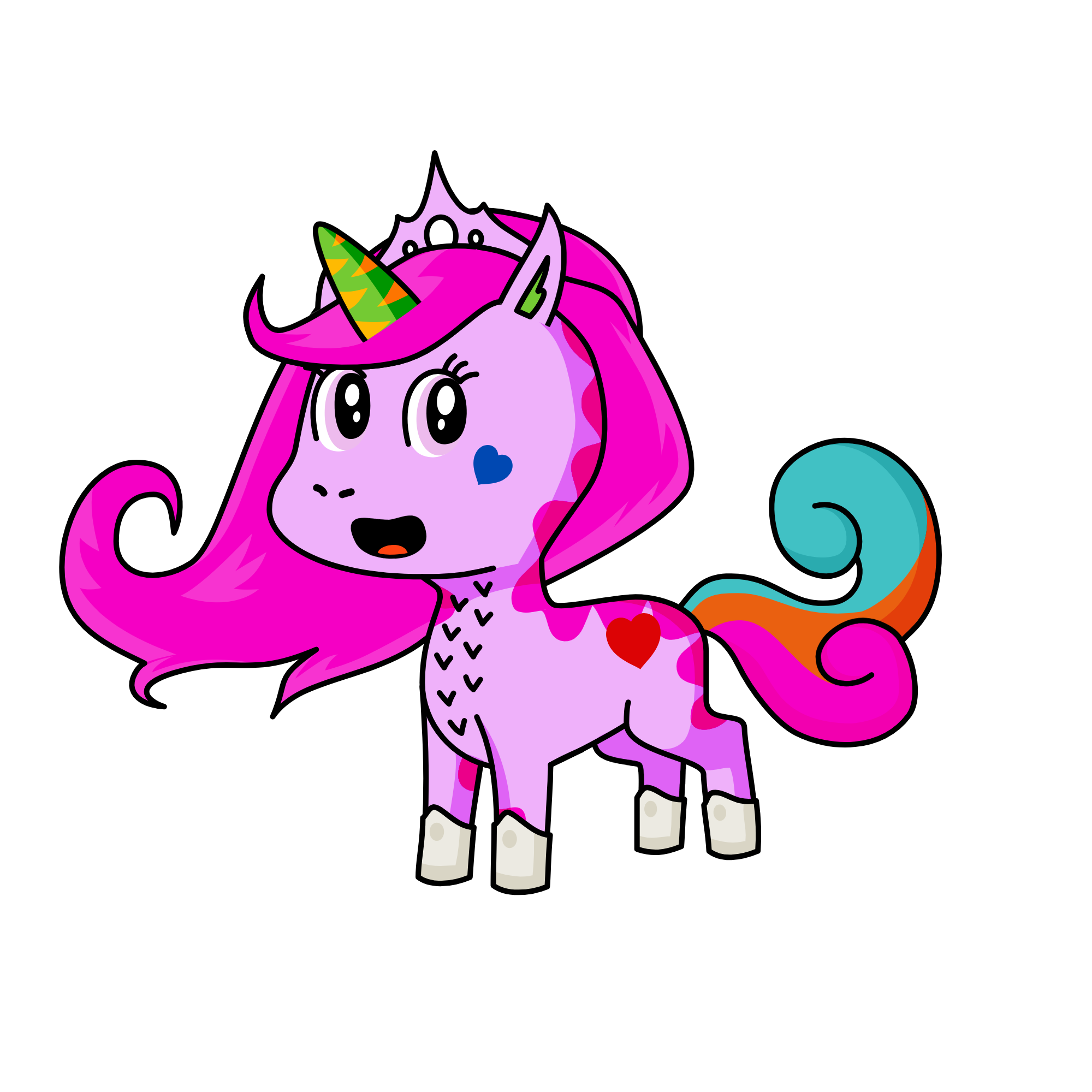 ILUVTSSS, the unicorn