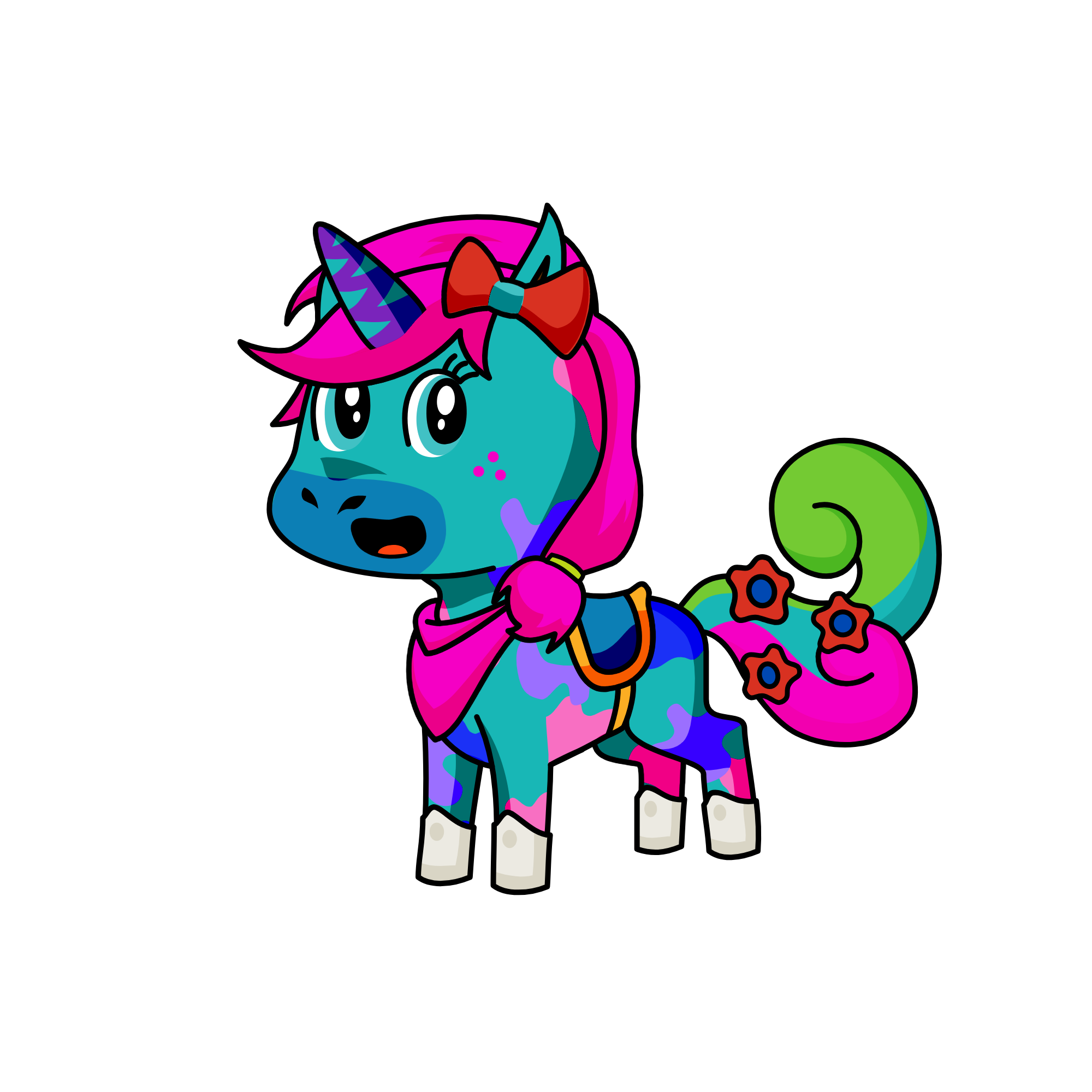 zesty poop, the unicorn