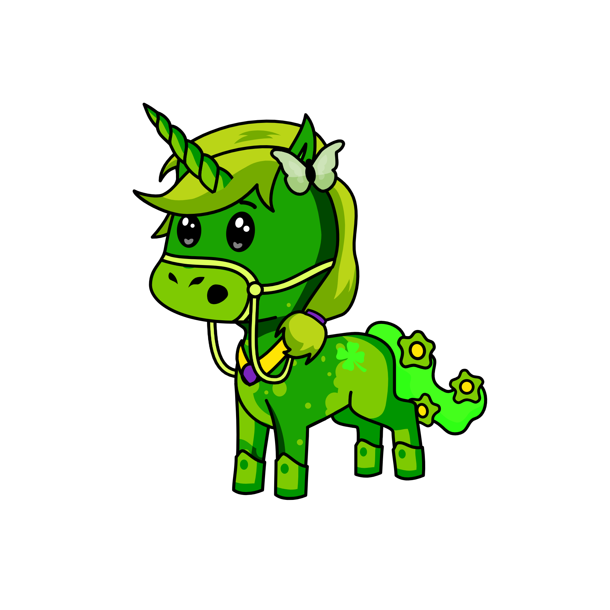 leaf, the unicorn