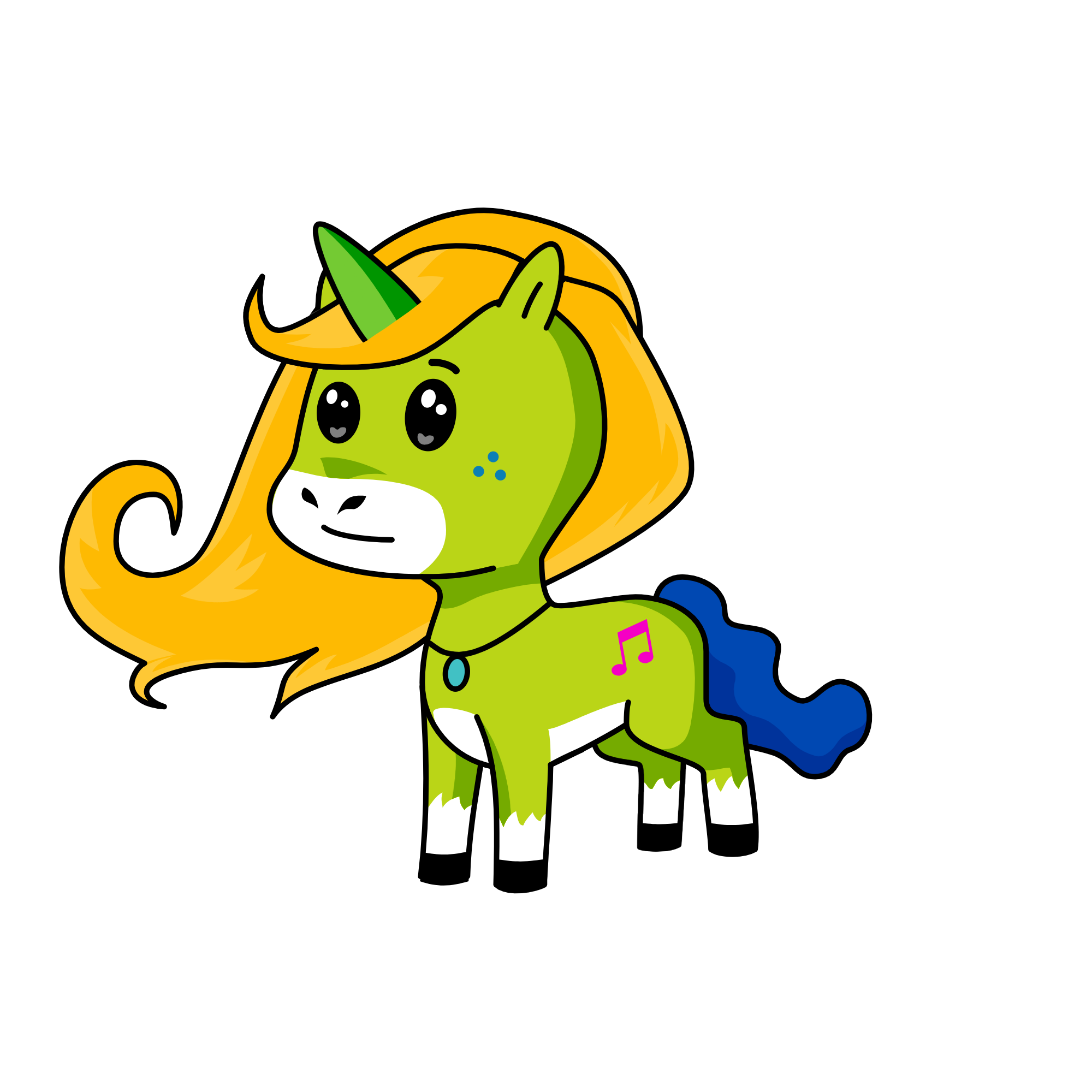 ne, the unicorn