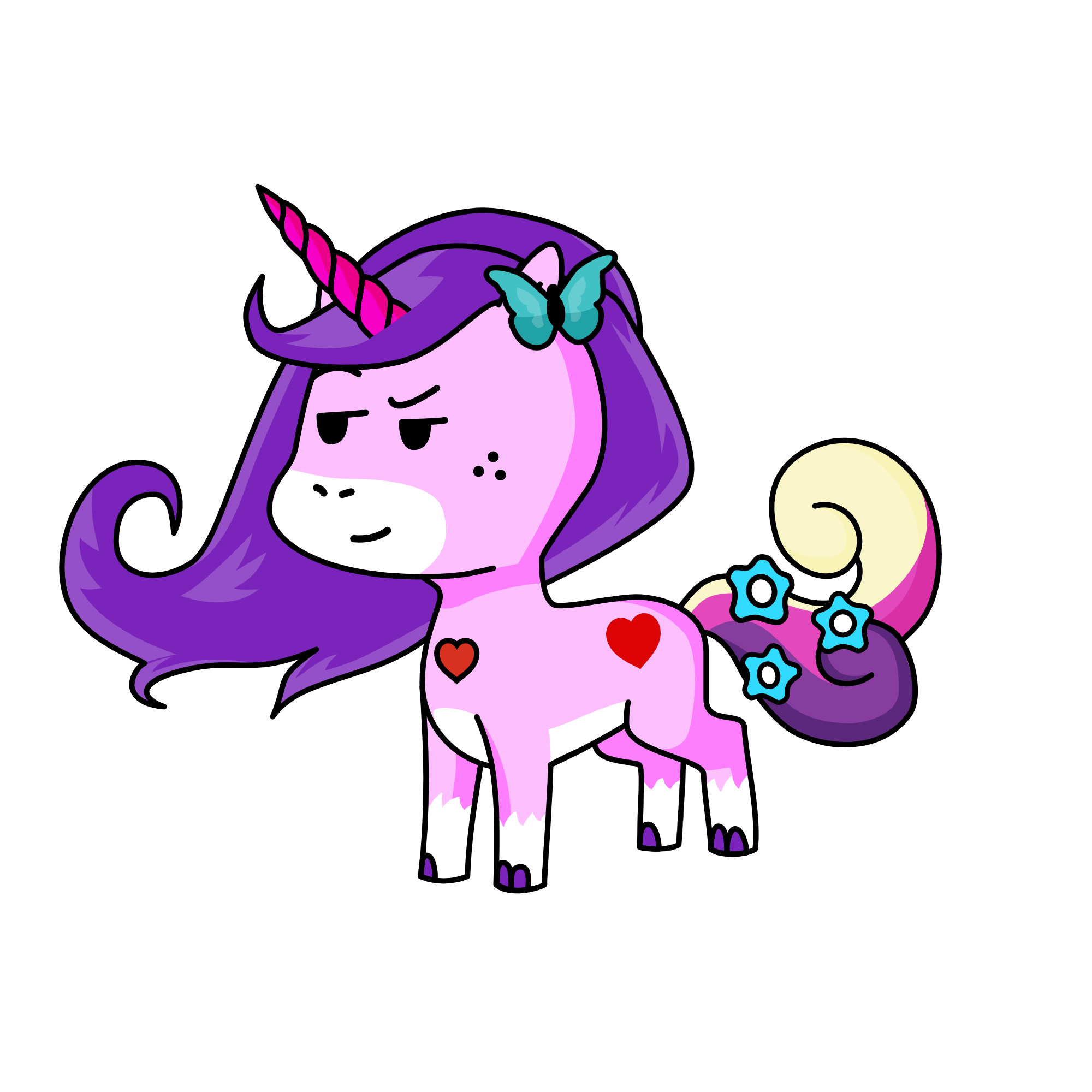 rainbow, the unicorn